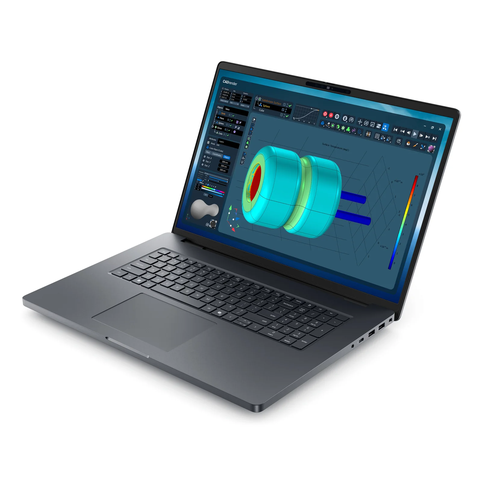 DELL Pro Max 18 Plus MB18250 Intel Core Ultra 9 285HX Station de travail mobile 45,7 cm (18") Quad HD+ 32 Go DDR5-SDRAM 1 To SSD NVIDIA RTX PRO 3000 Blackwell Wi-Fi 7 (802.11be) Windows 11 Pro Français Noir