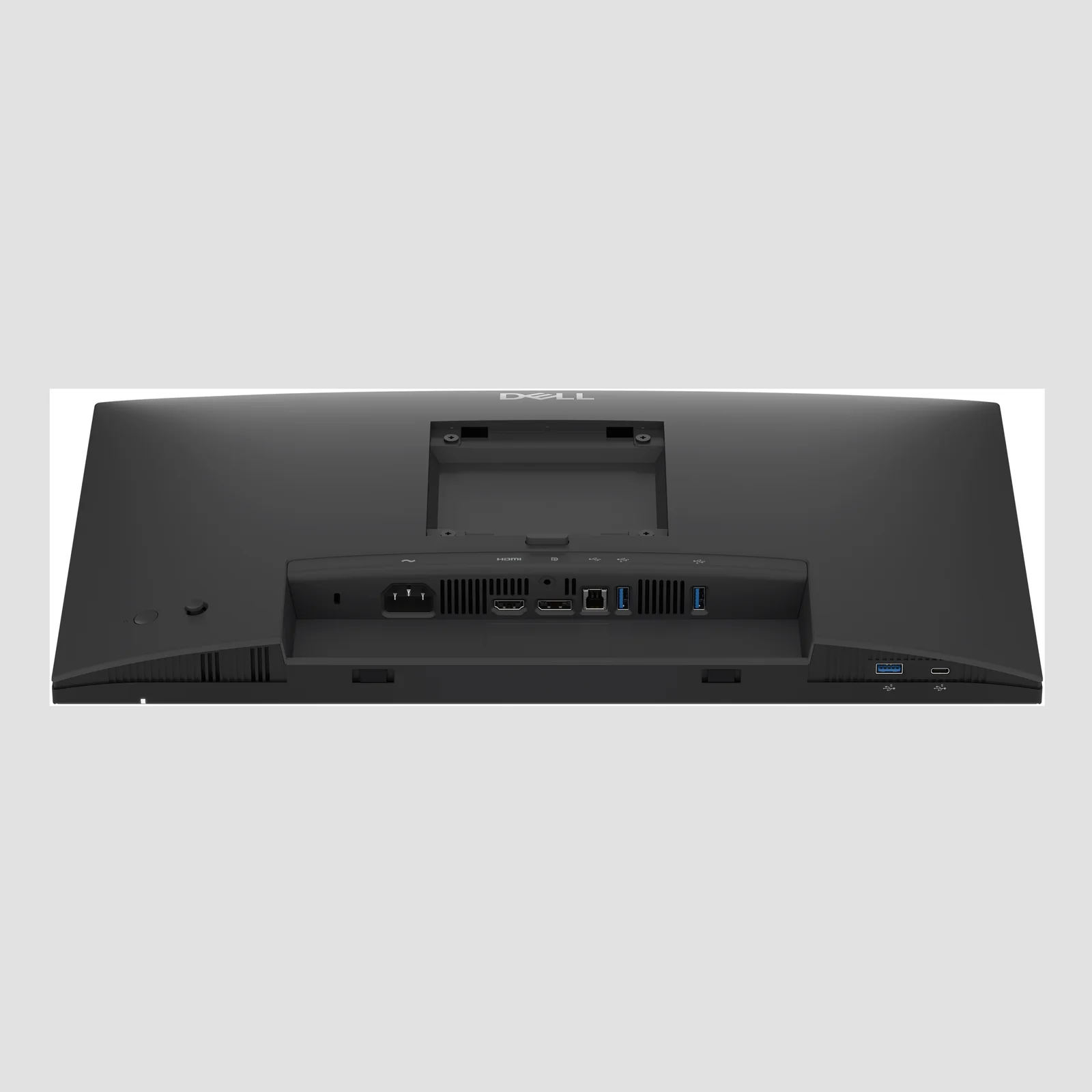Dell P2226H face arrière horizontale, panneau de connecteurs HDMI, DisplayPort et USB visible