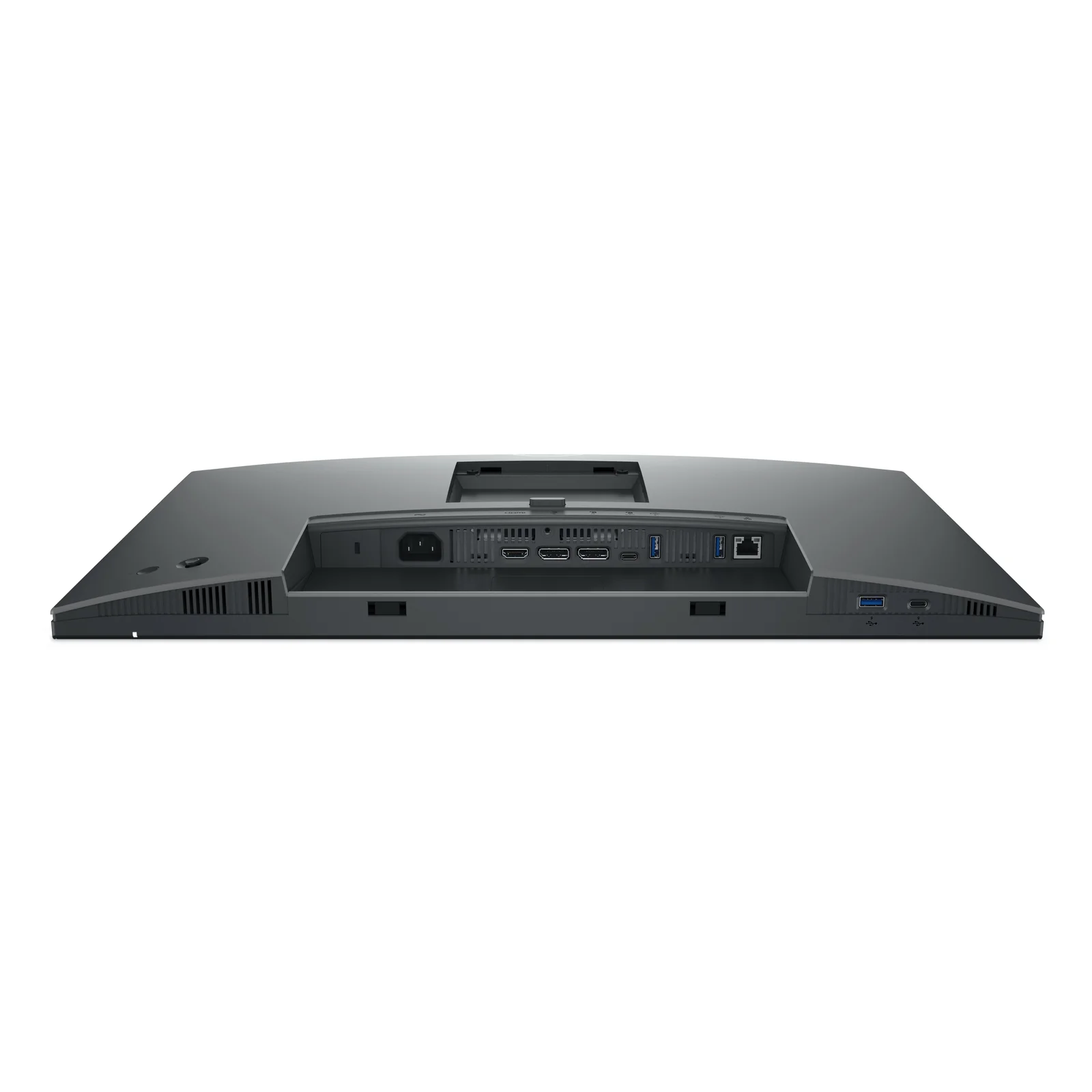 Dell P2425E, vue arrière du panneau de connectique avec ports HDMI, DisplayPort et USB