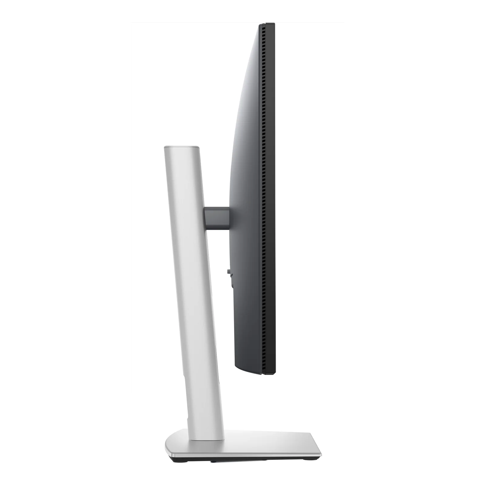 Profil gauche du moniteur 27 pouces, fines bordures et joystick OSD apparents