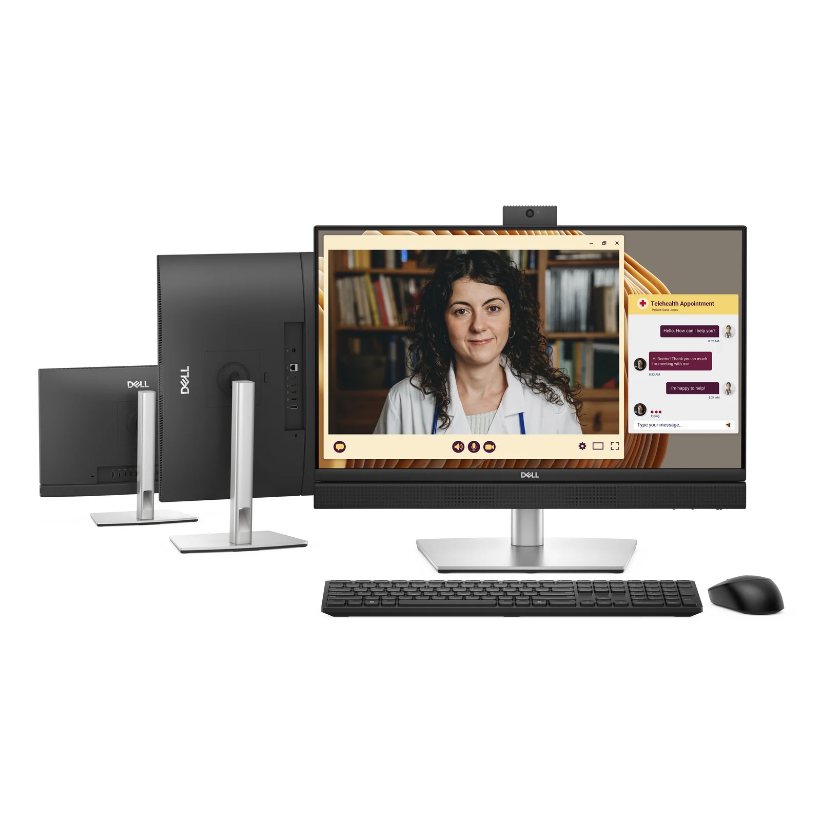 Pro QC24251 Intel® Core™ i5 i5-14500T 61 cm (24") 1920 x 1080 pixels PC All-in-One 16 Go DDR5-SDRAM 512 Go SSD Windows 11 Pro Wi-Fi 6E (802.11ax) Noir