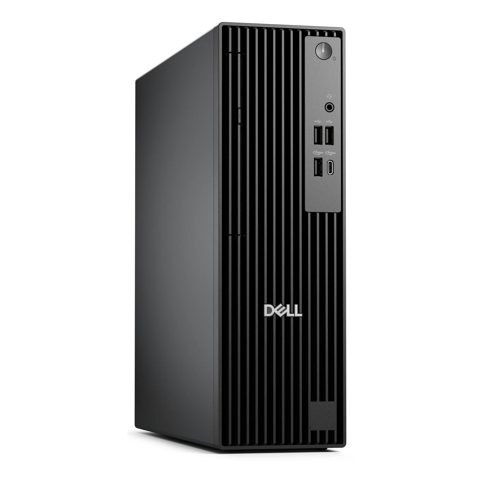 DELL Pro QCS1255 AMD Ryzen™ 5 8600G 16 Go DDR5-SDRAM 512 Go SSD Windows 11 Pro Slim PC PC Noir