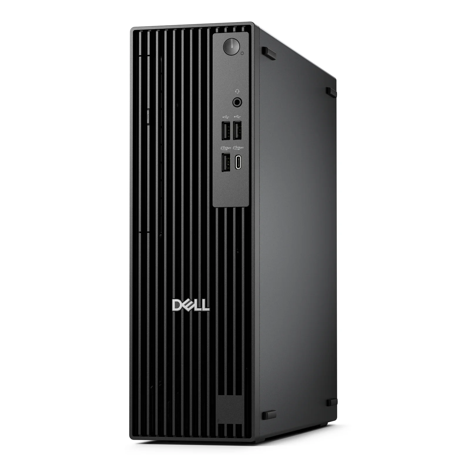 DELL Pro QCS1255 AMD Ryzen™ 5 8600G 16 Go DDR5-SDRAM 512 Go SSD Windows 11 Pro Slim PC PC Noir