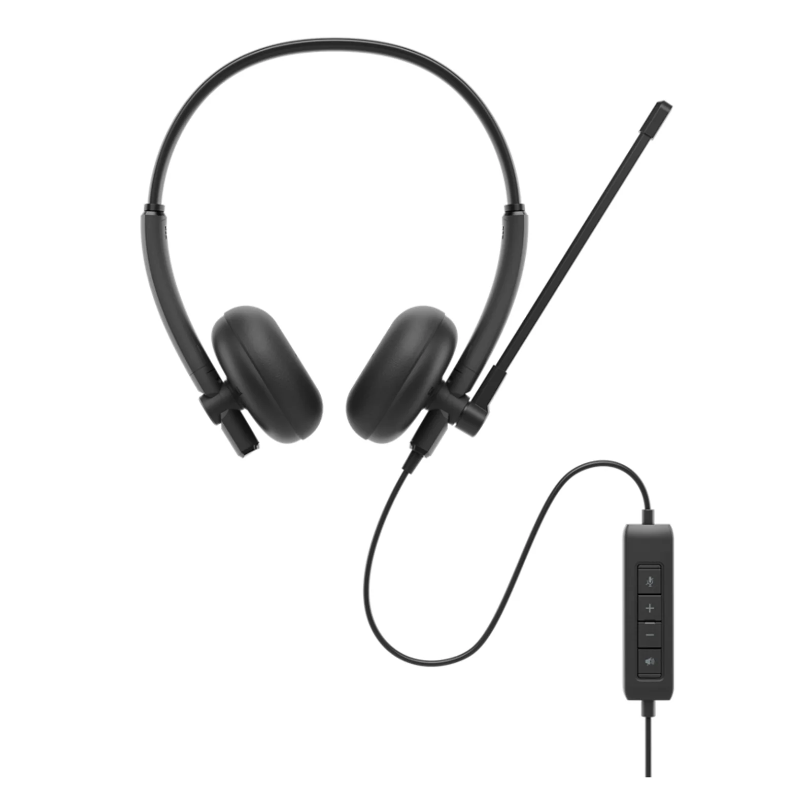 DELL WH125 Casque Avec fil Arceau Bureau/Centre d'appels USB Type-A Noir