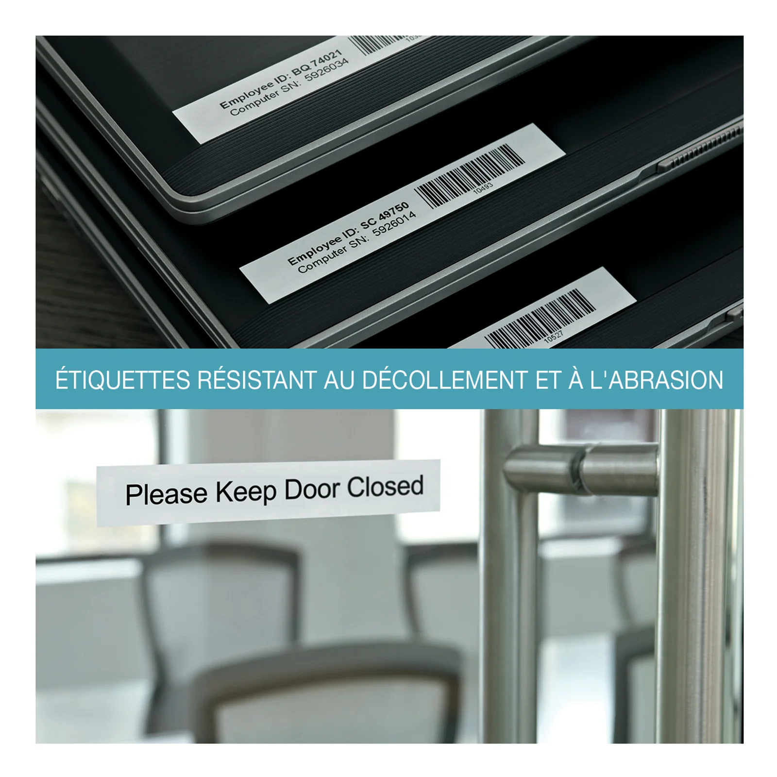 DYMO D1 Étiquettes résistantes | 12mm x 5,5m | impression en noir sur fond blanc | autocollantes étiquettes authentiques pour étiqueteuses LabelManager