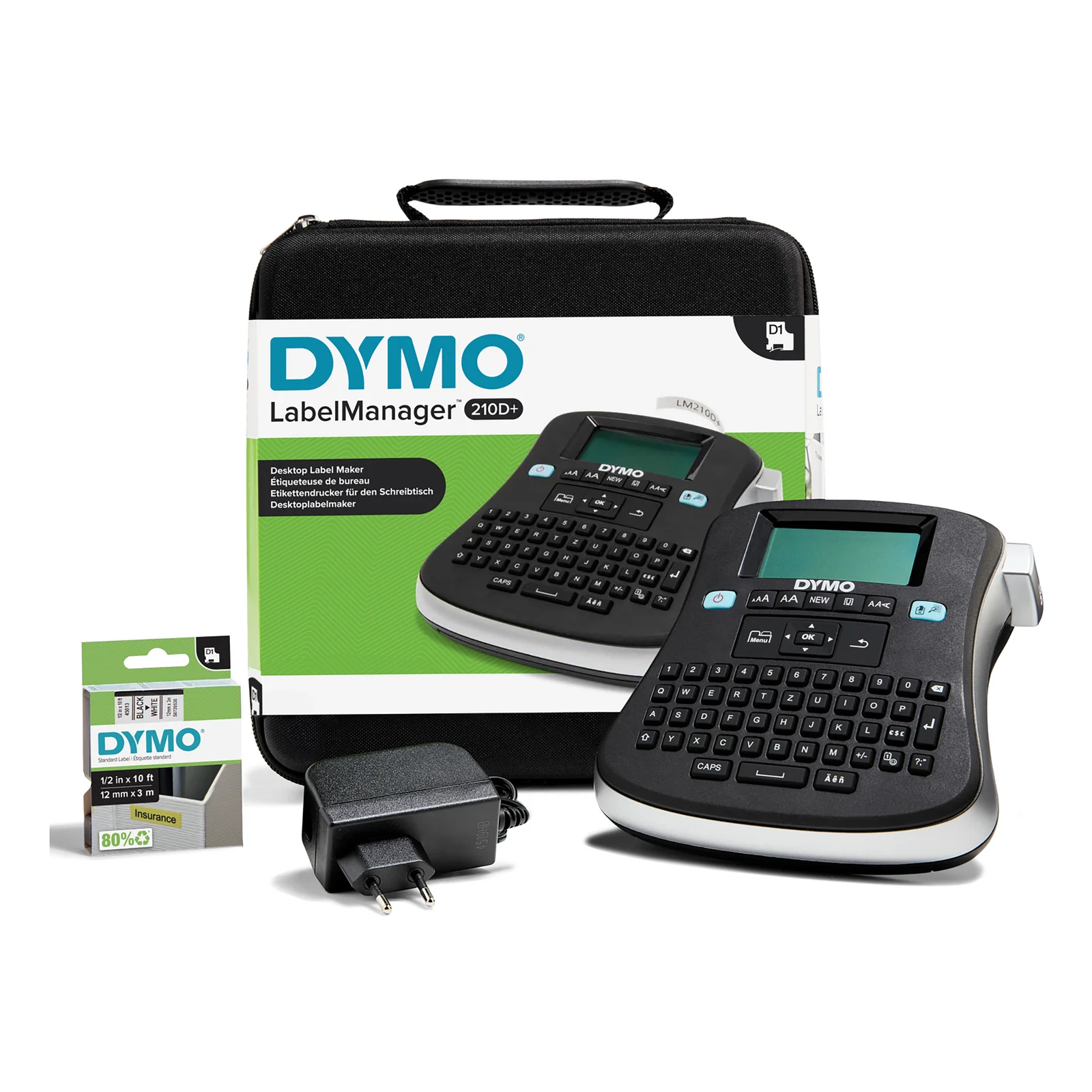 LabelManager ™ 210D QWERTZ Kitcase