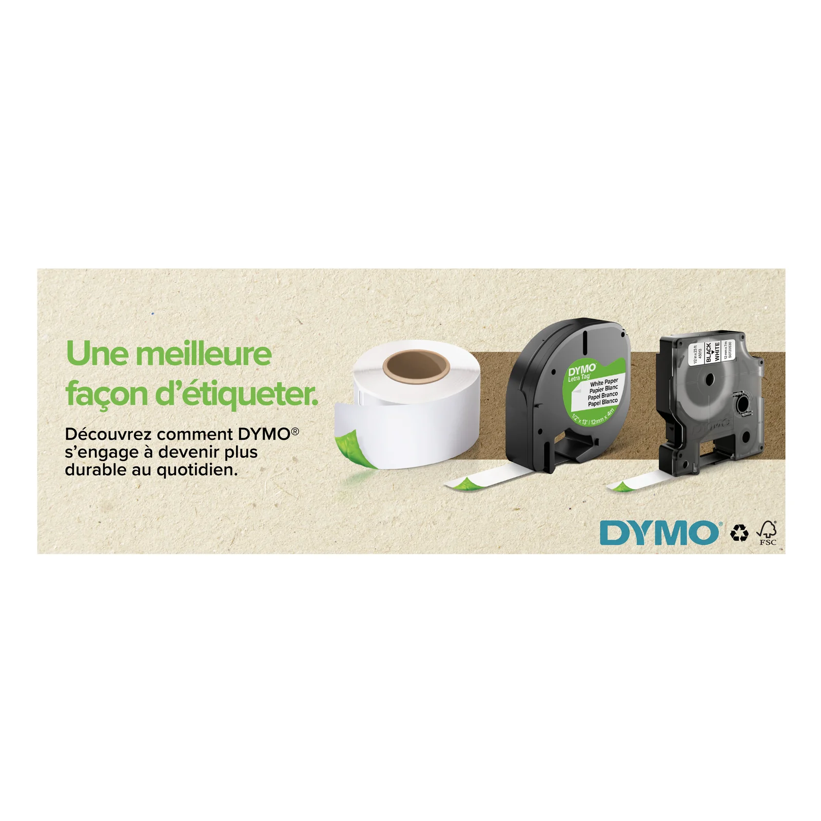 DYMO LabelManager Étiqueteuse 210D+ | Clavier AZERTY | Imprimante Portable d'Étiquettes Autocollantes