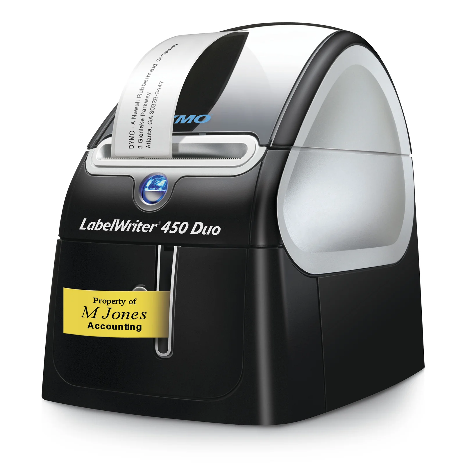 DYMO LabelWriter 450 Duo Imprimante d'étiquettes | papier thermique | 600 x 300 ppp | jusqu'à 71 étiquettes/minute
