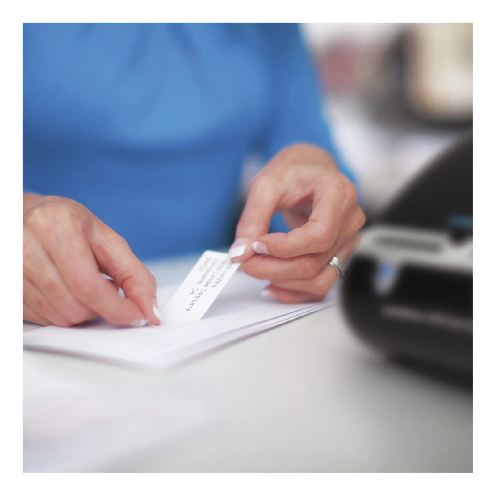DYMO LabelWriter 450 Twin Turbo Imprimante d'étiquettes | papier thermique | 600 x 300 ppp | jusqu'à 71 étiquettes/minute | capacité : 2 rouleaux | Noir / argent