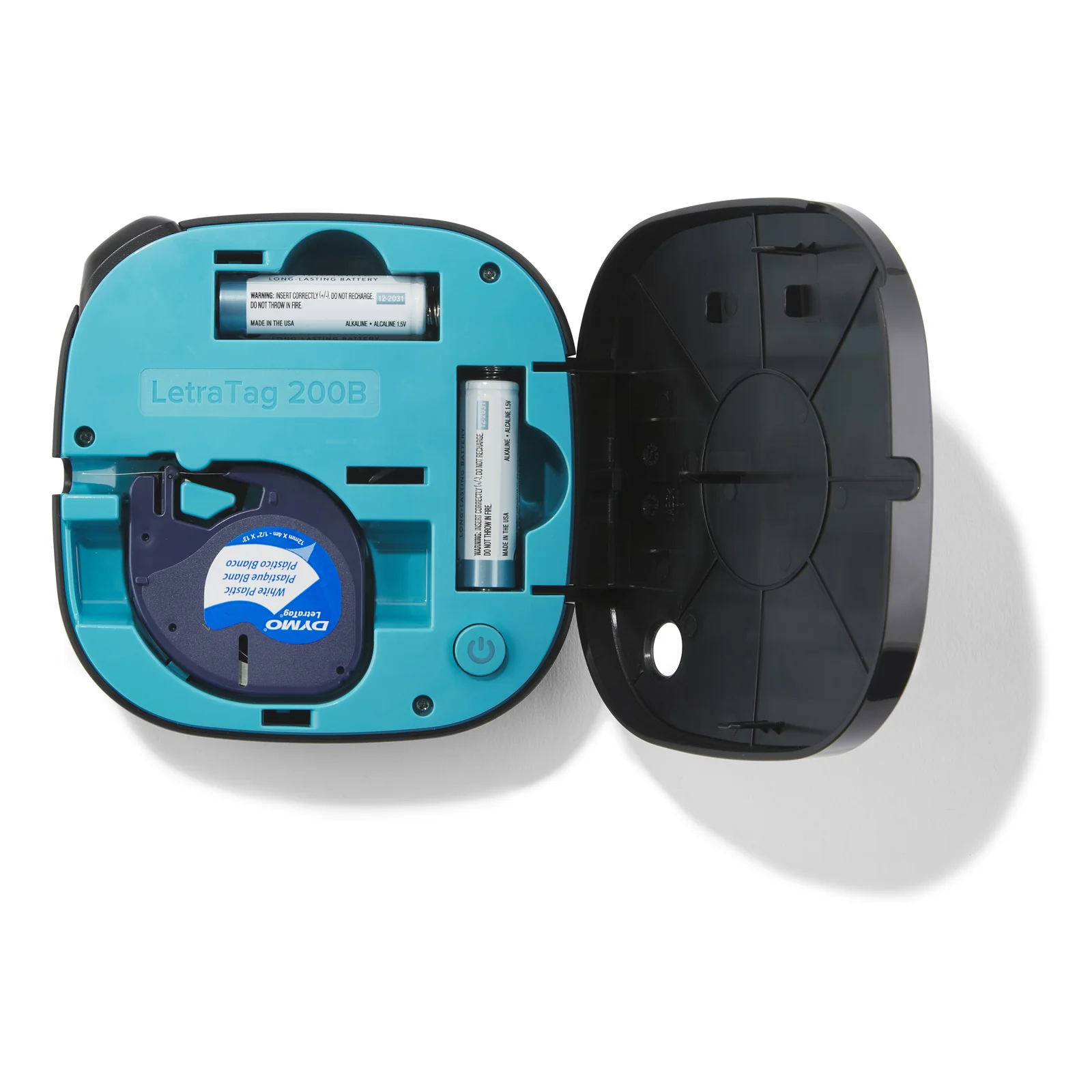 DYMO LetraTag 200B étiqueteuse Bluetooth | Imprimante d'étiquettes compacte | Se connecte à iOS et Android à l'aide de la technologie Bluetooth sans fil | Inclut 1 ruban en papier blanc