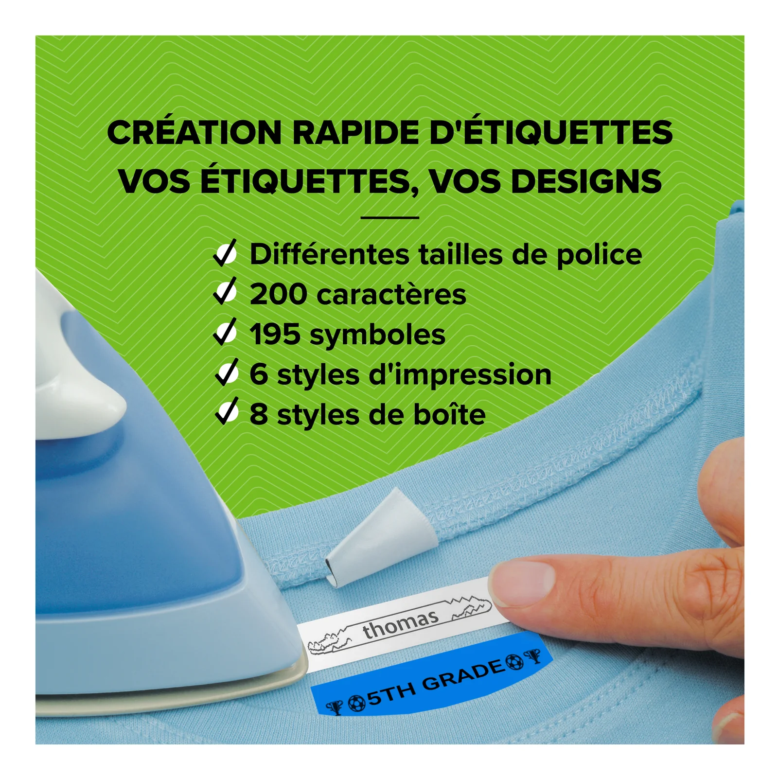 DYMO LetraTag LT-100H étiqueteuse portative | Imprimante d'étiquettes autocollant thermique sans encre | avec clavier ABC