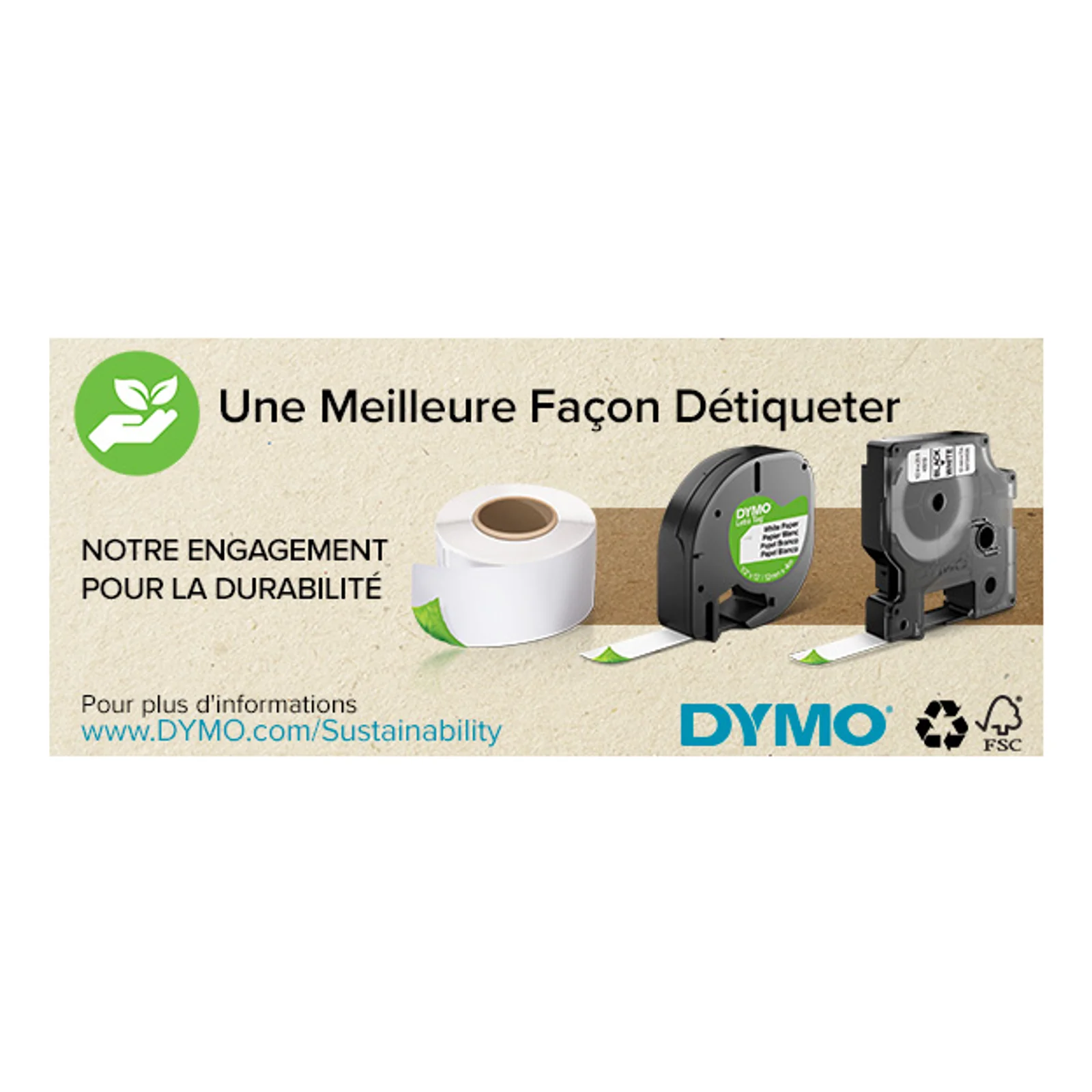 DYMO Omega Système de marquage | Petite étiqueteuse à molette Turn-Click au design ergonomique | Pour la maisonle bricolage et les loisirs créatifs (£/€ÄÖ & Ü)
