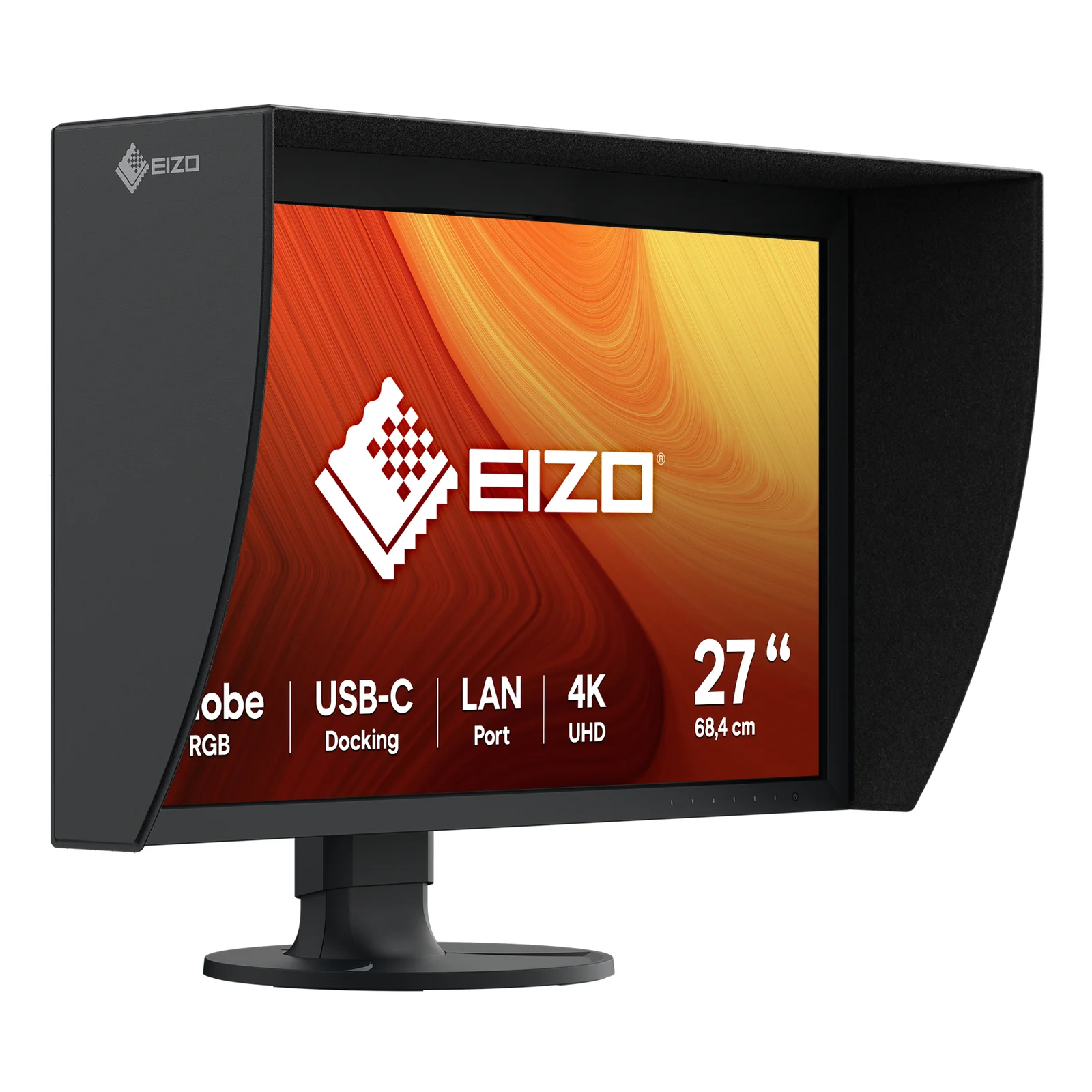 EIZO ColorEdge CG2700X écran plat de PC 68,6 cm (27") 3840 x 2160 pixels 4K Ultra HD LCD Noir