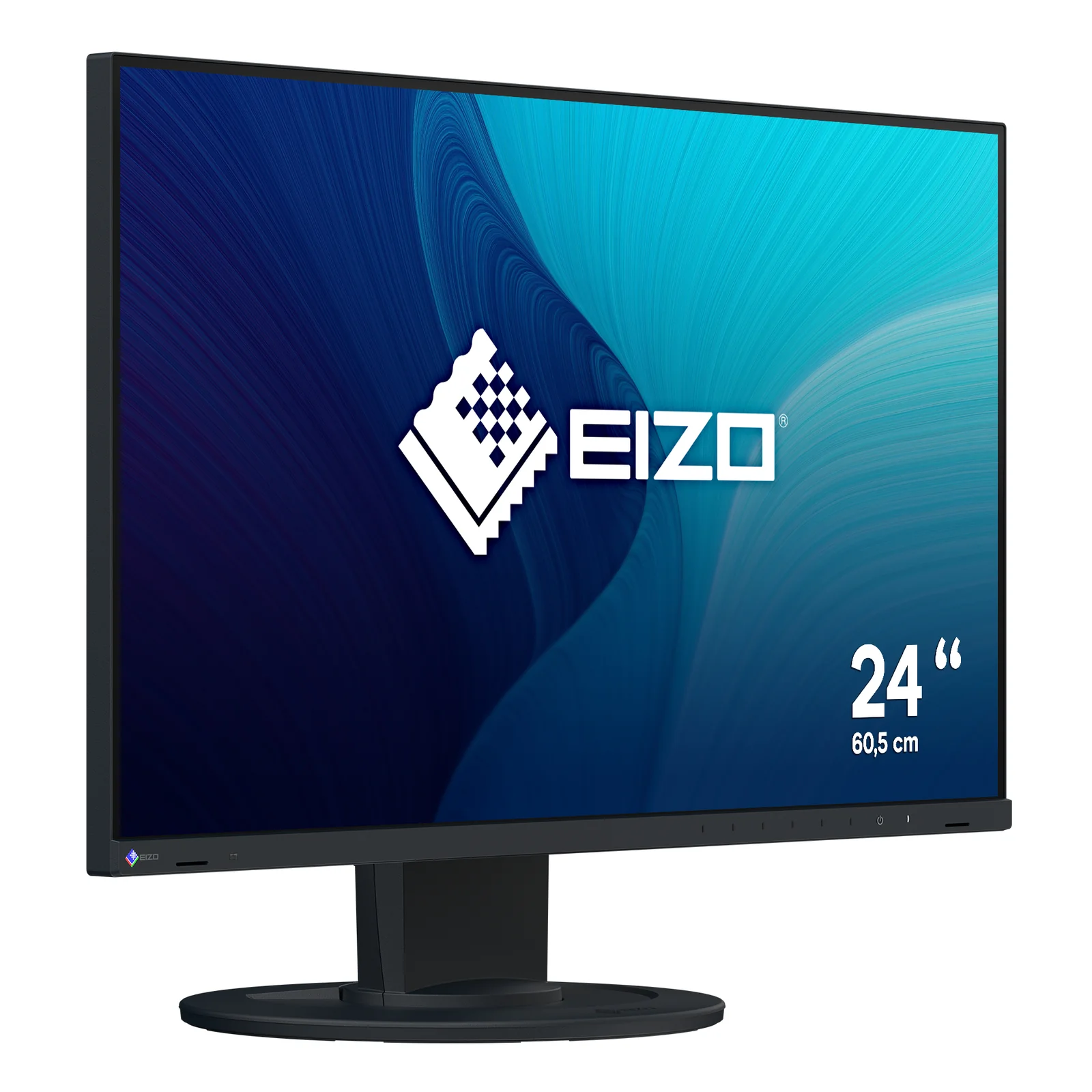 EIZO FlexScan EV2400R-BK écran plat de PC 60,5 cm (23.8") 1920 x 1080 pixels Full HD LCD Noir