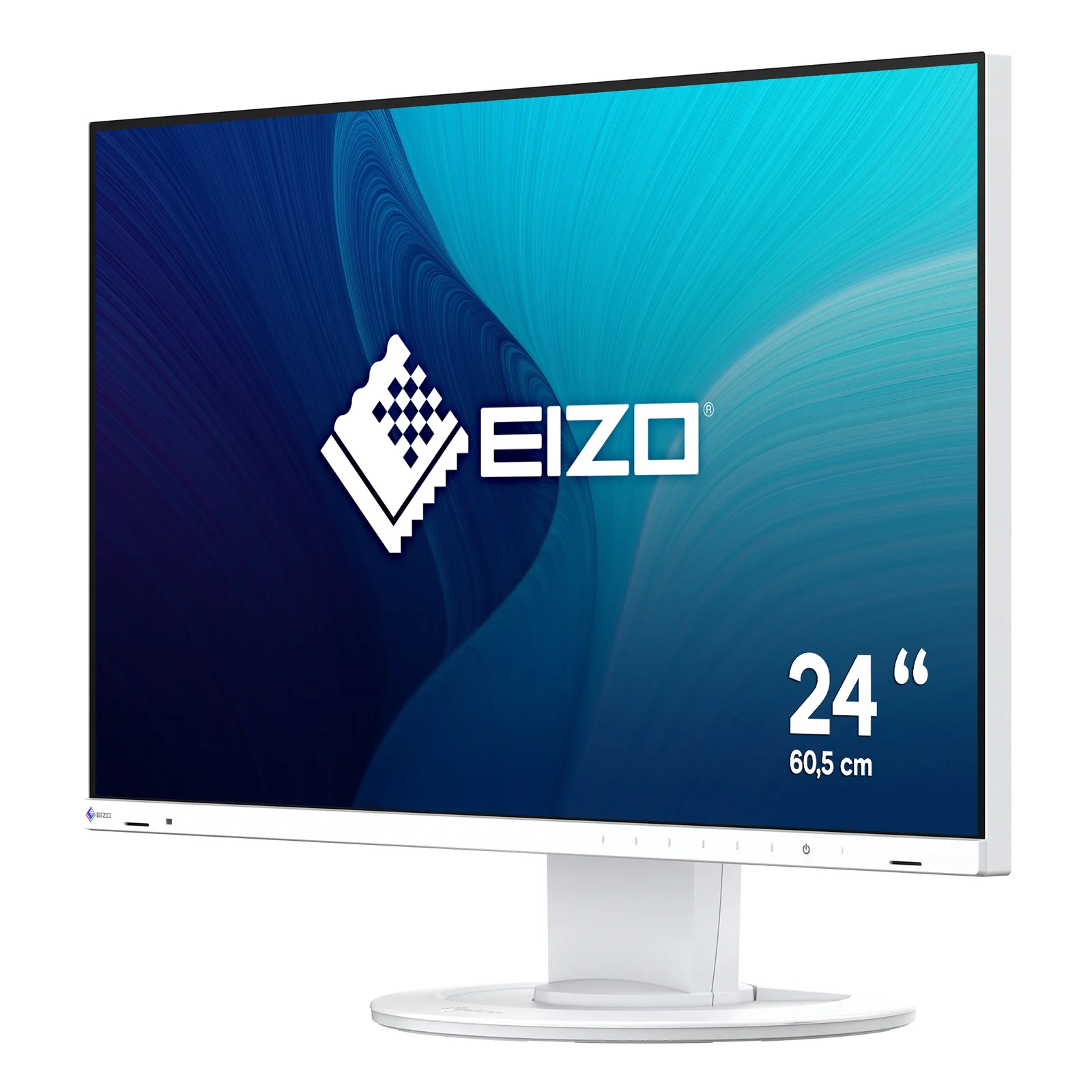 EIZO FlexScan EV2400R-WT écran plat de PC 60,5 cm (23.8") 1920 x 1080 pixels Full HD LCD Blanc