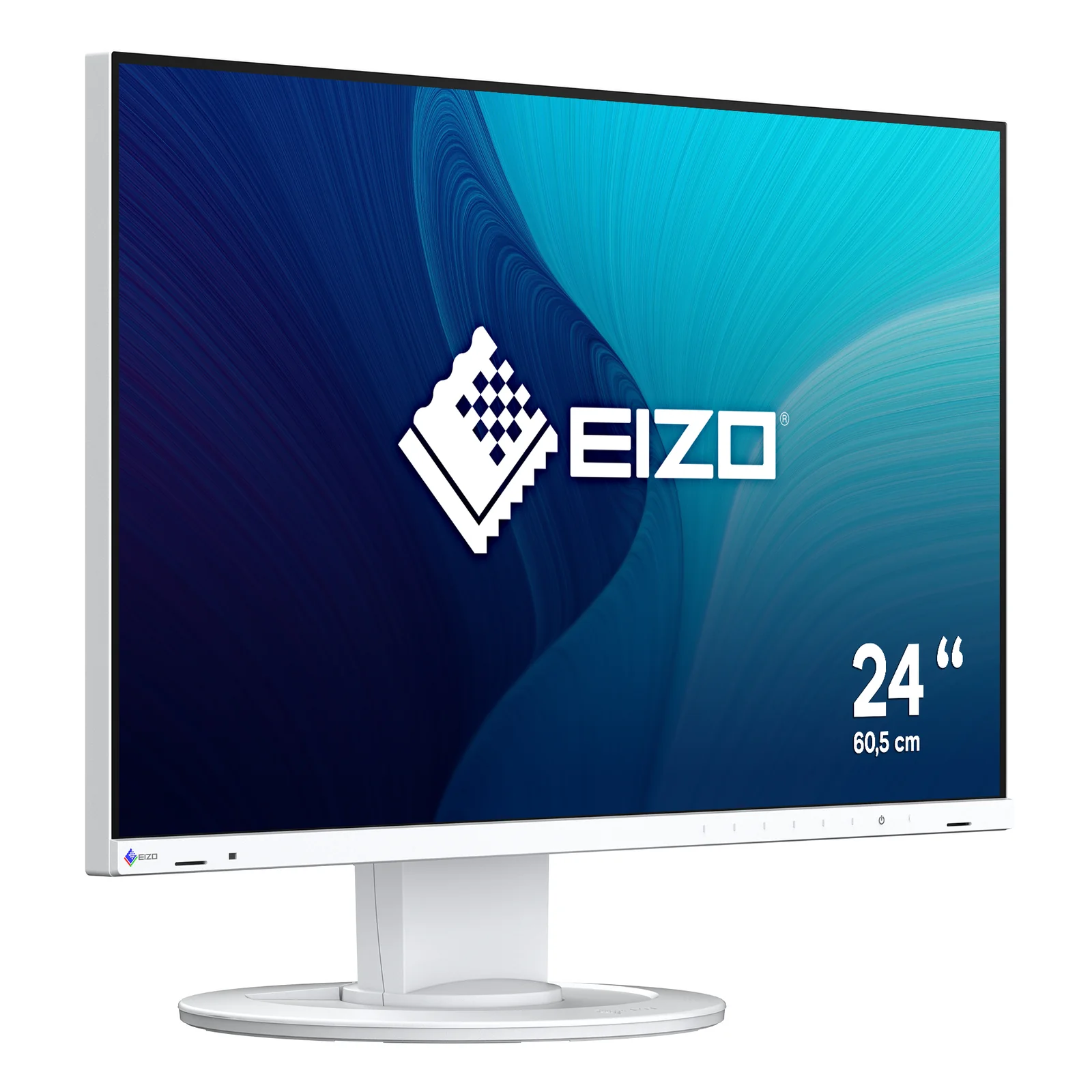 EIZO FlexScan EV2400R-WT écran plat de PC 60,5 cm (23.8") 1920 x 1080 pixels Full HD LCD Blanc