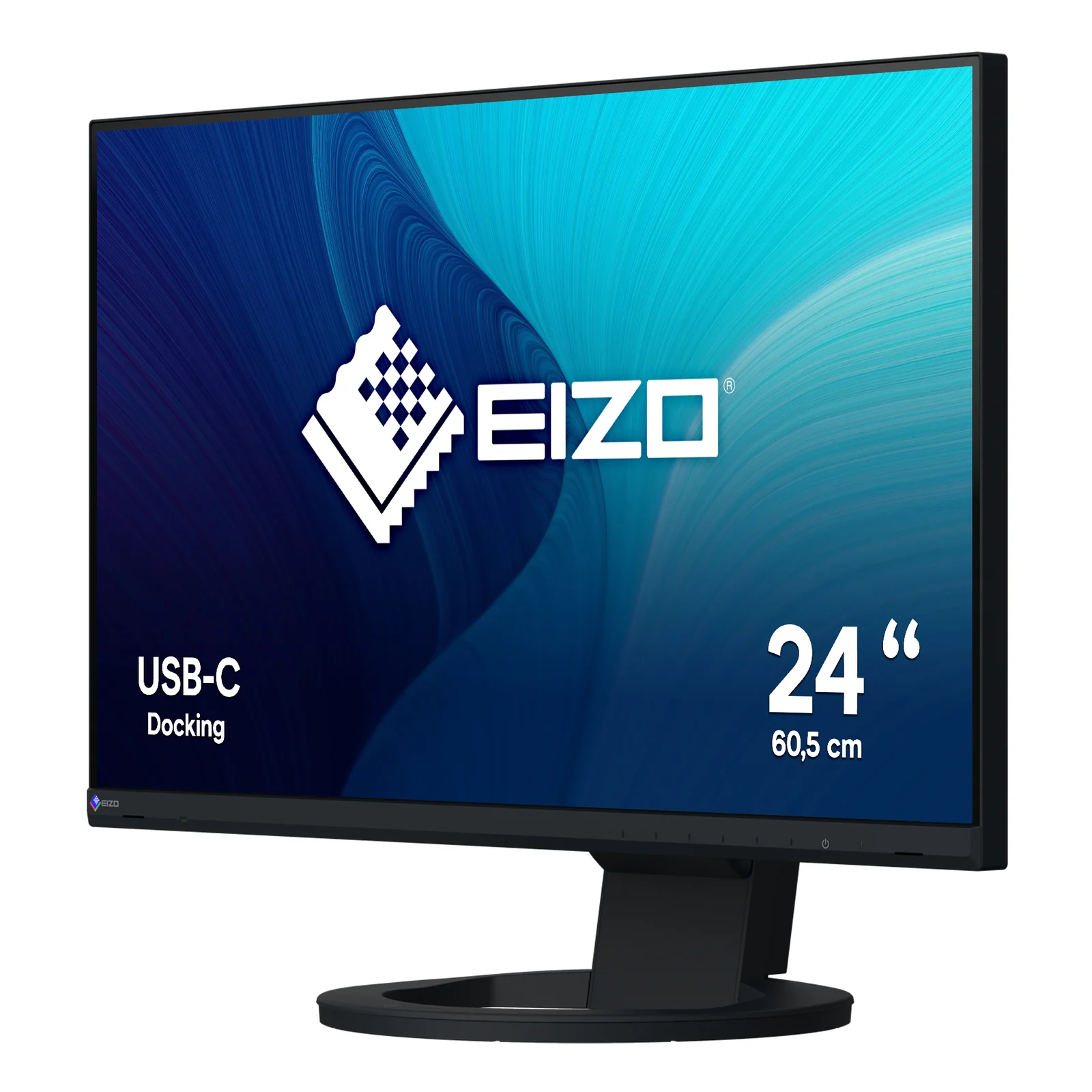 EIZO FlexScan EV2480-BK écran plat de PC 60,5 cm (23.8") 1920 x 1080 pixels Full HD LCD Noir