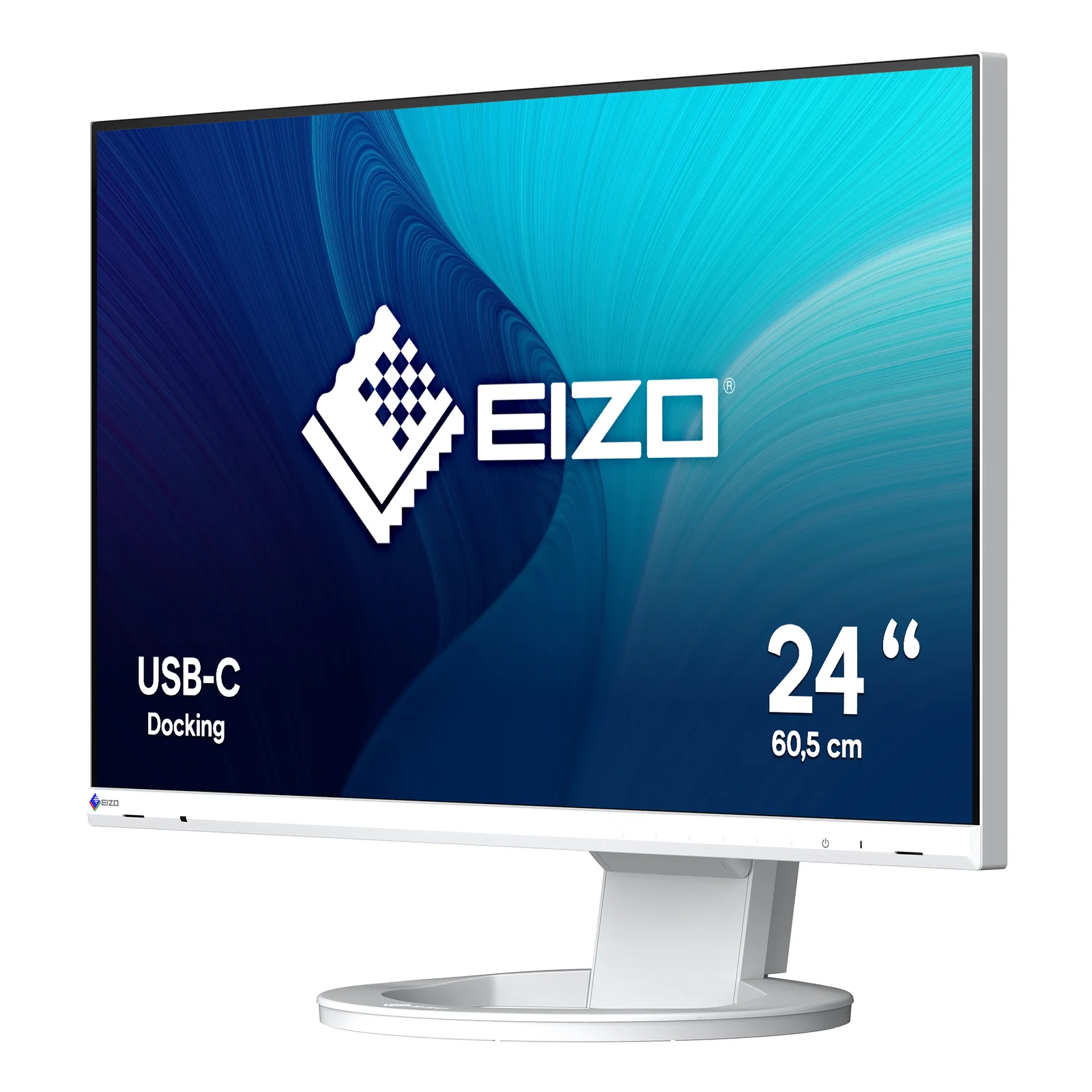 EIZO FlexScan EV2480-WT écran plat de PC 60,5 cm (23.8") 1920 x 1080 pixels Full HD LCD Blanc