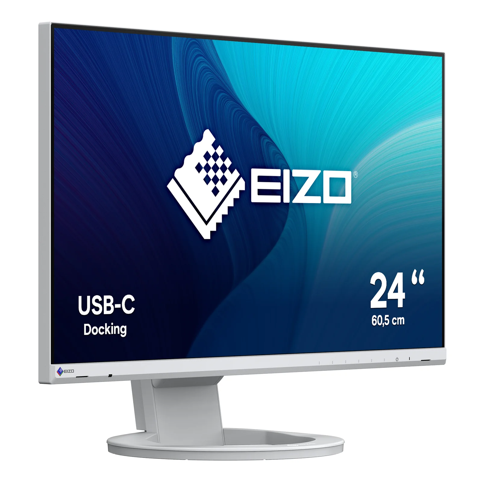 EIZO FlexScan EV2480-WT écran plat de PC 60,5 cm (23.8") 1920 x 1080 pixels Full HD LCD Blanc