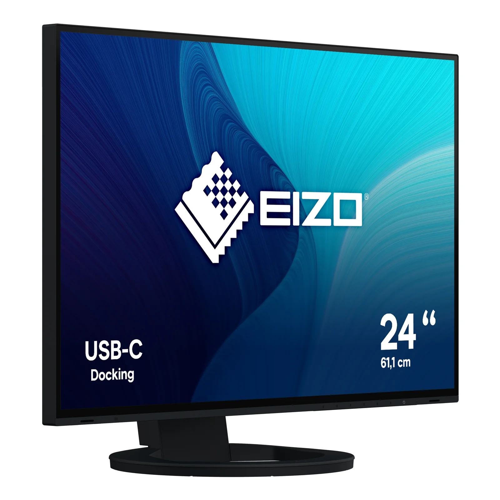 EIZO FlexScan EV2485-BK écran plat de PC 61,2 cm (24.1") 1920 x 1200 pixels WUXGA LCD Noir