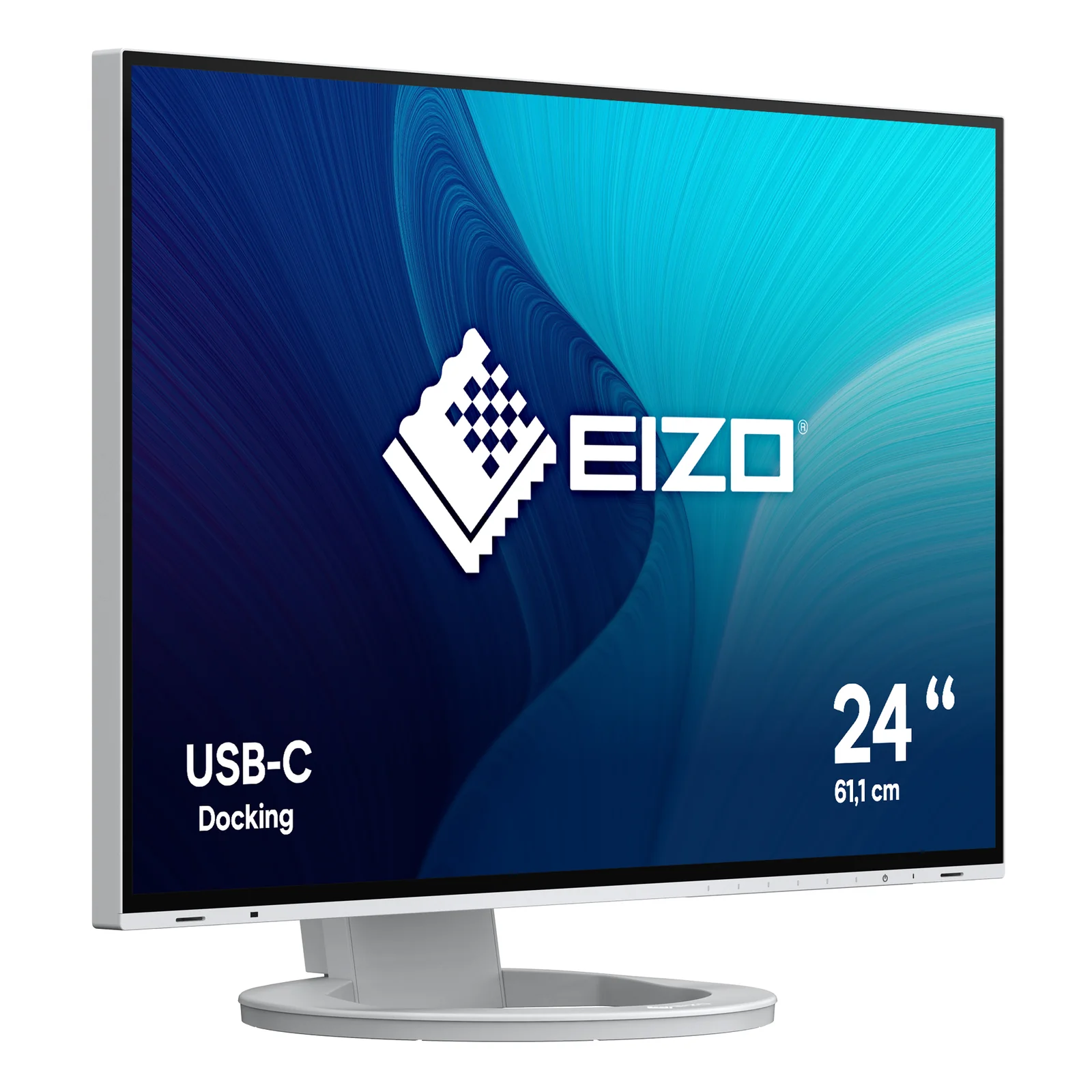 EIZO FlexScan EV2485-WT écran plat de PC 61,2 cm (24.1") 1920 x 1200 pixels WUXGA LCD Blanc