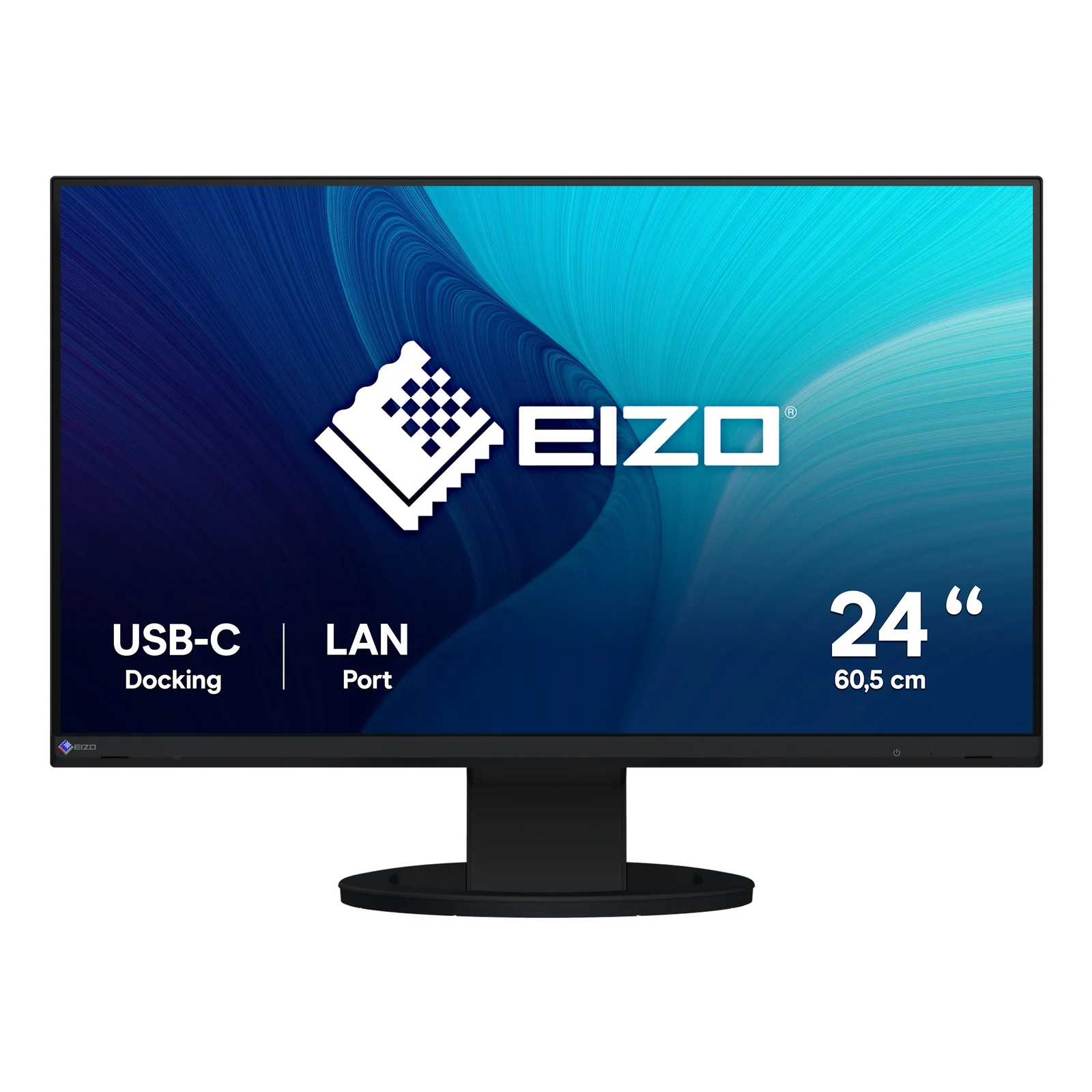 FlexScan EV2490-BK écran plat de PC 60,5 cm (23.8") 1920 x 1080 pixels Full HD LCD Noir