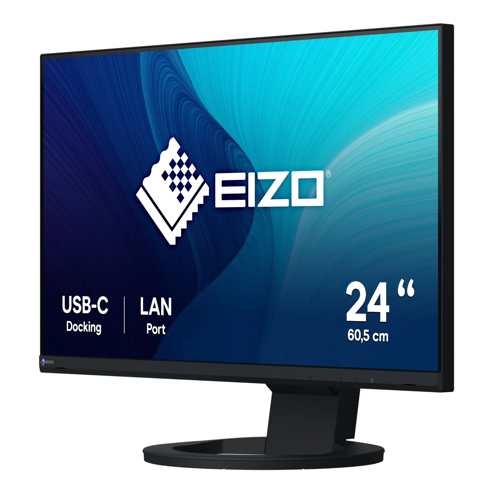 EIZO FlexScan EV2490-BK écran plat de PC 60,5 cm (23.8") 1920 x 1080 pixels Full HD LCD Noir