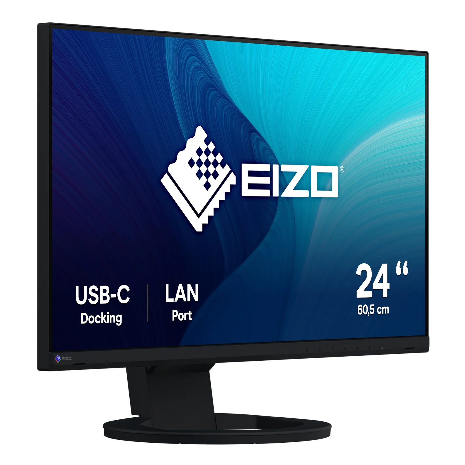 EIZO FlexScan EV2490-BK écran plat de PC 60,5 cm (23.8") 1920 x 1080 pixels Full HD LCD Noir