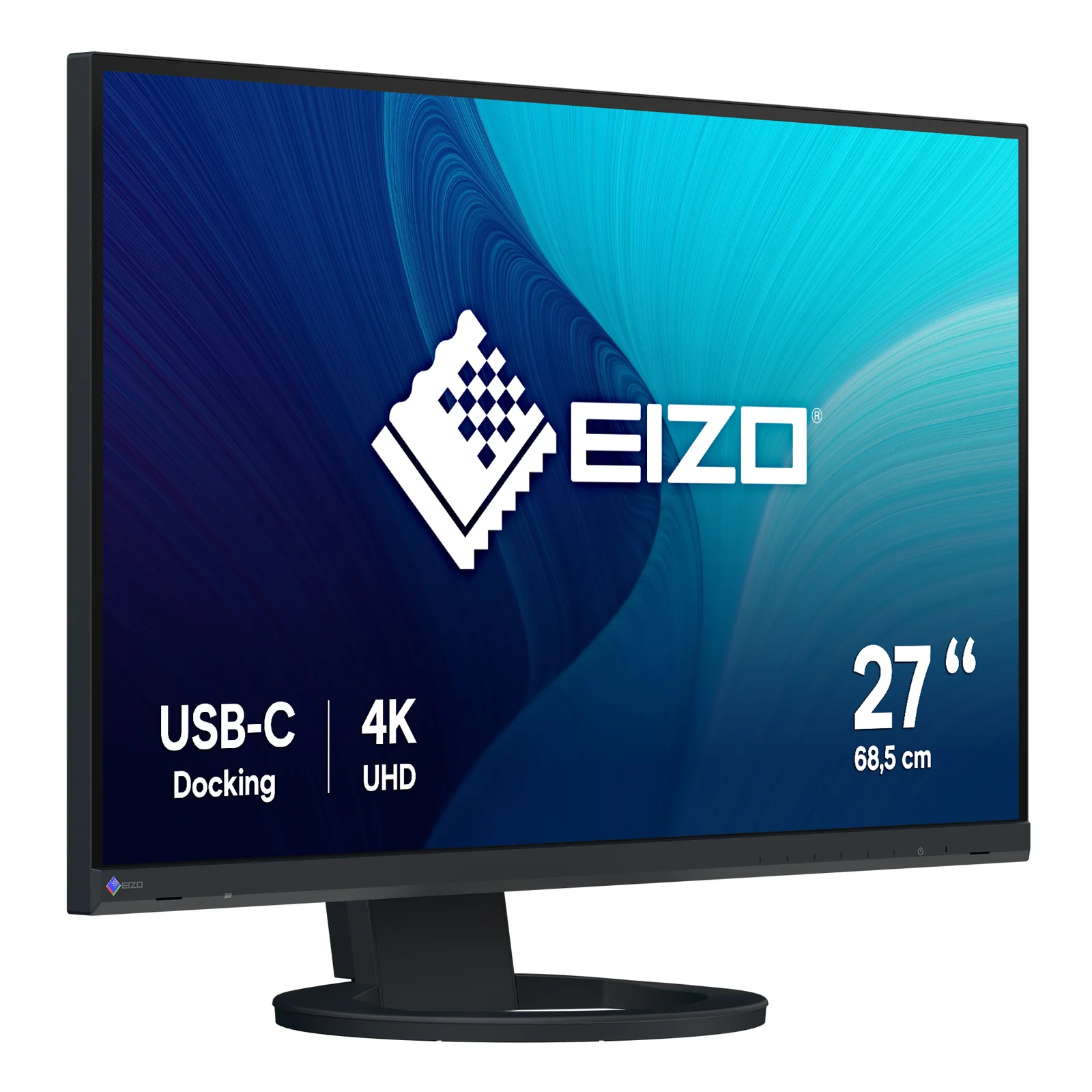 EIZO FlexScan EV2740S-BK écran plat de PC 68,6 cm (27") 3840 x 2160 pixels 4K Ultra HD LCD Noir