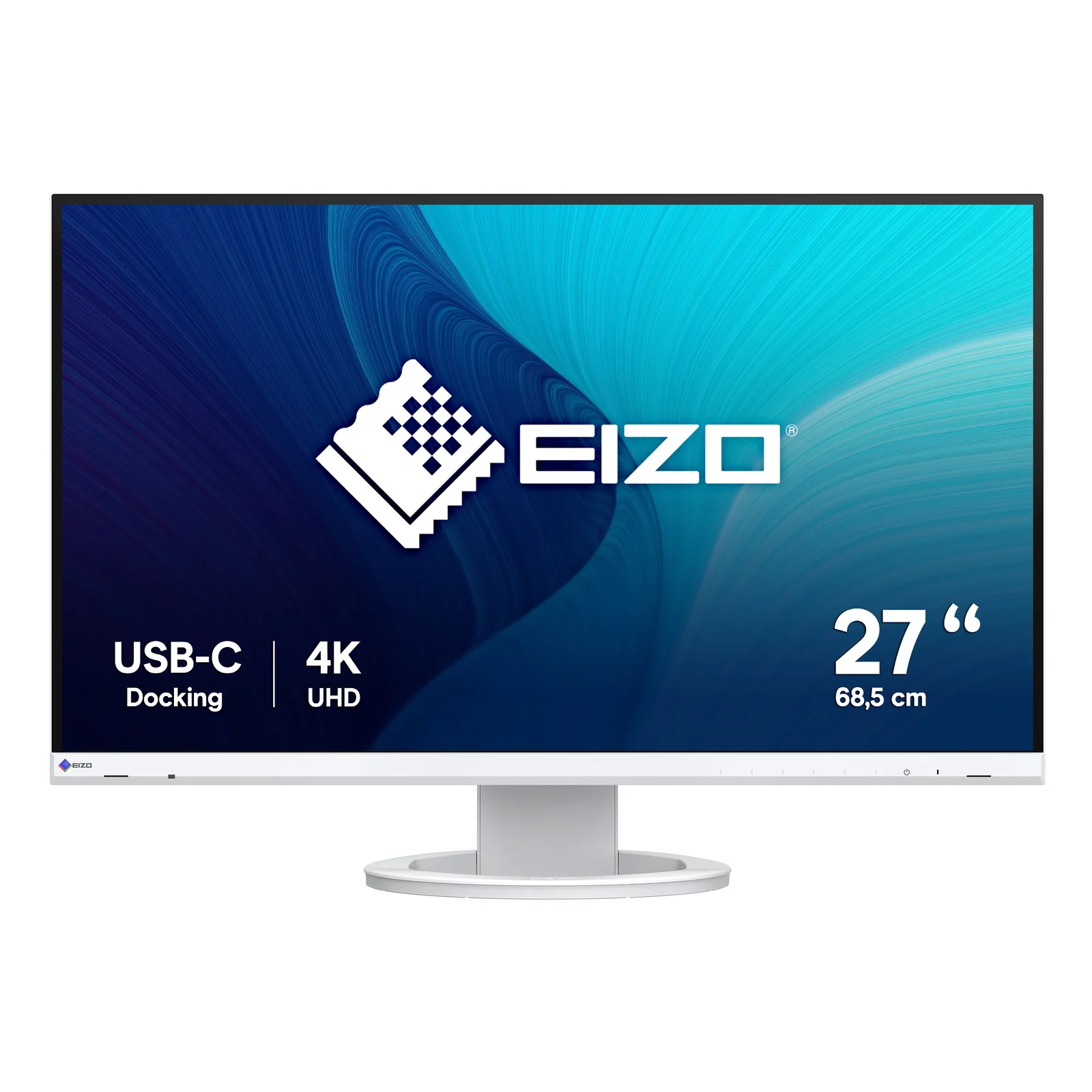 EIZO FlexScan EV2740S-WT écran plat de PC 68,6 cm (27") 3840 x 2160 pixels 4K Ultra HD LCD Blanc