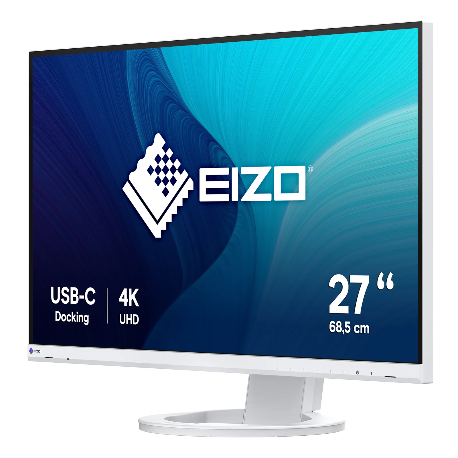 EIZO FlexScan EV2740S-WT écran plat de PC 68,6 cm (27") 3840 x 2160 pixels 4K Ultra HD LCD Blanc