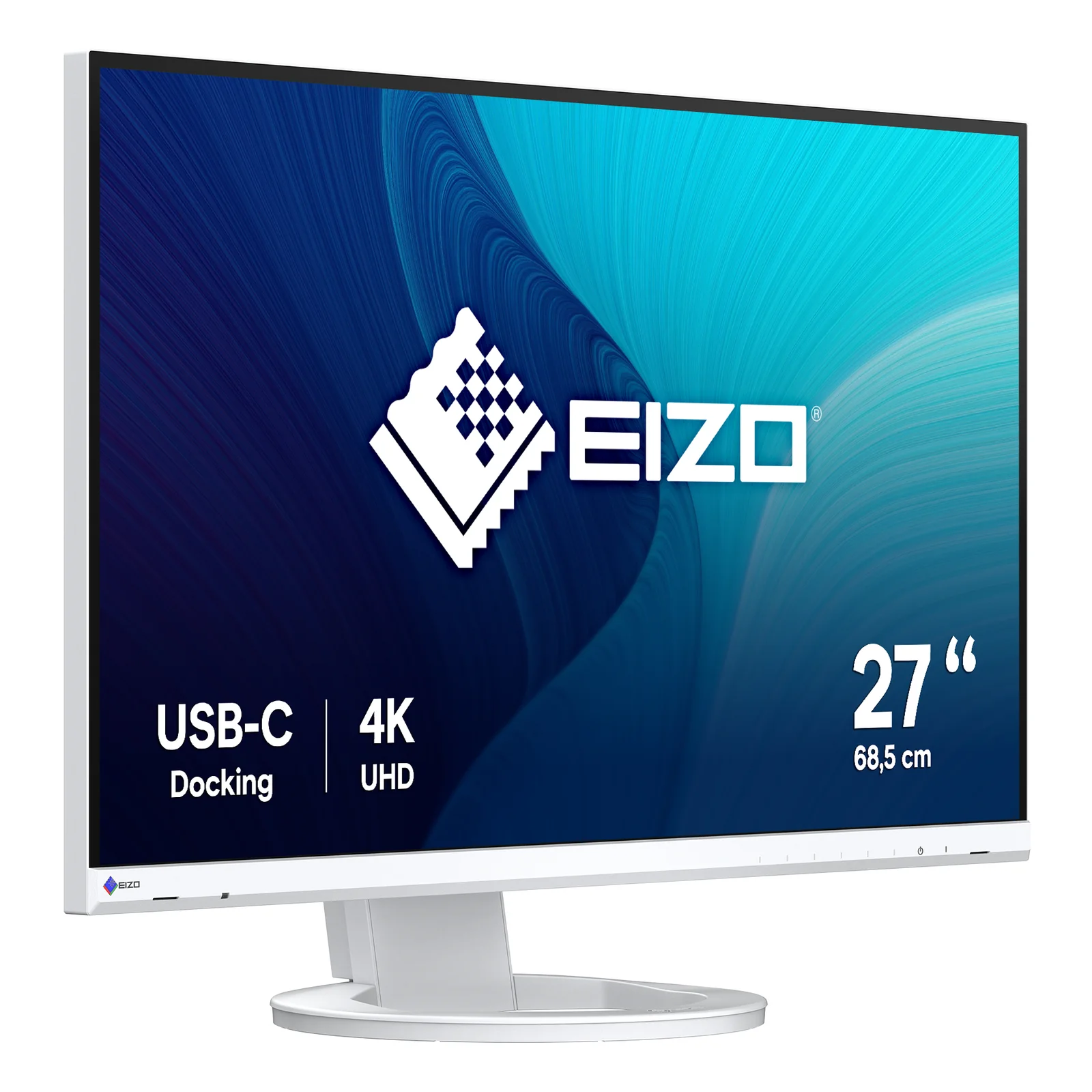 EIZO FlexScan EV2740S-WT écran plat de PC 68,6 cm (27") 3840 x 2160 pixels 4K Ultra HD LCD Blanc