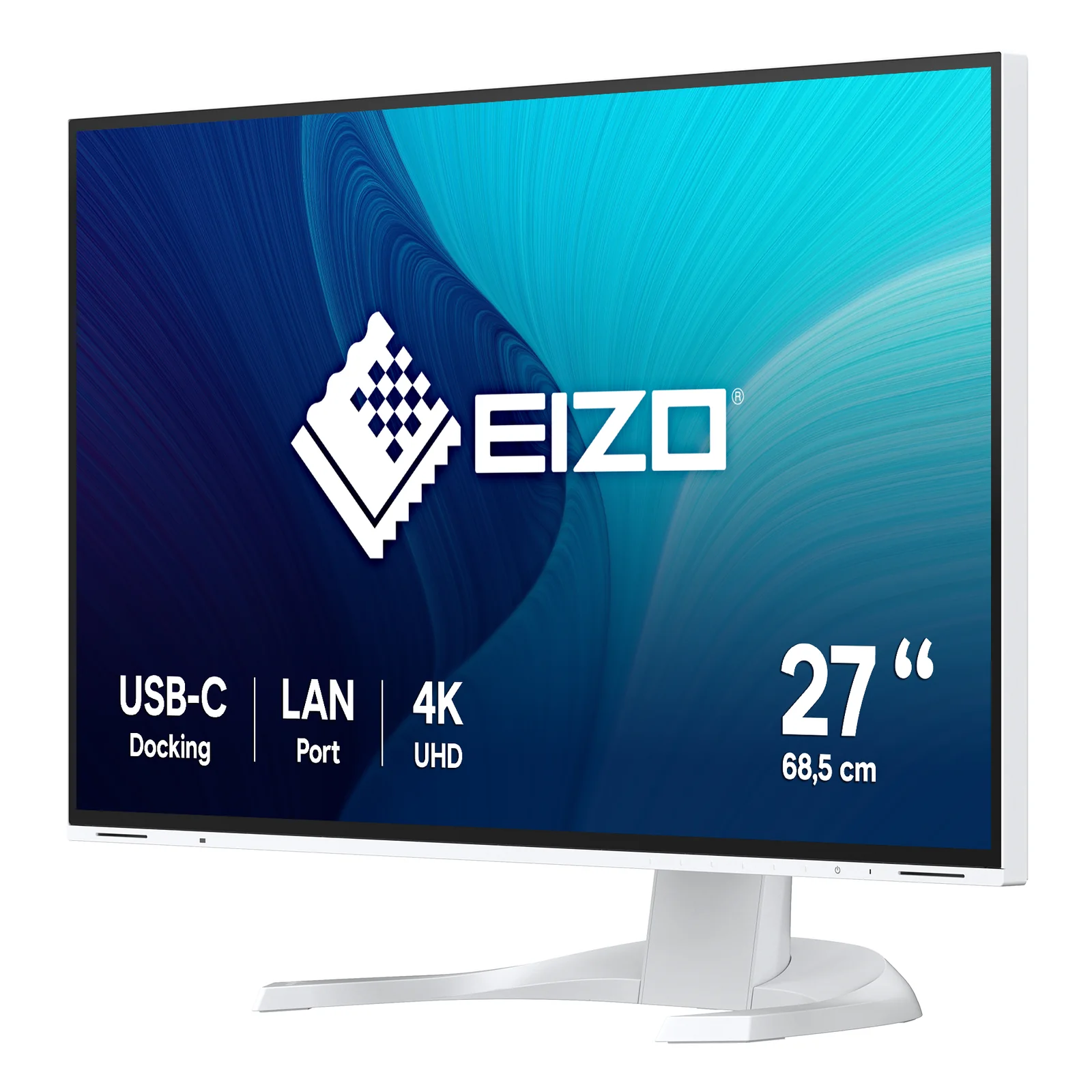 EIZO FlexScan EV2740X-WT écran plat de PC 68,6 cm (27") 3840 x 2160 pixels 4K Ultra HD LCD Blanc
