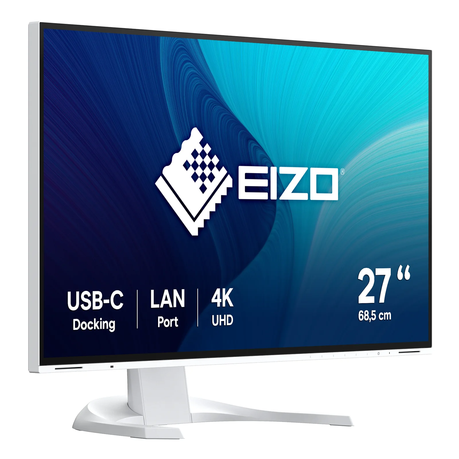 EIZO FlexScan EV2740X-WT écran plat de PC 68,6 cm (27") 3840 x 2160 pixels 4K Ultra HD LCD Blanc