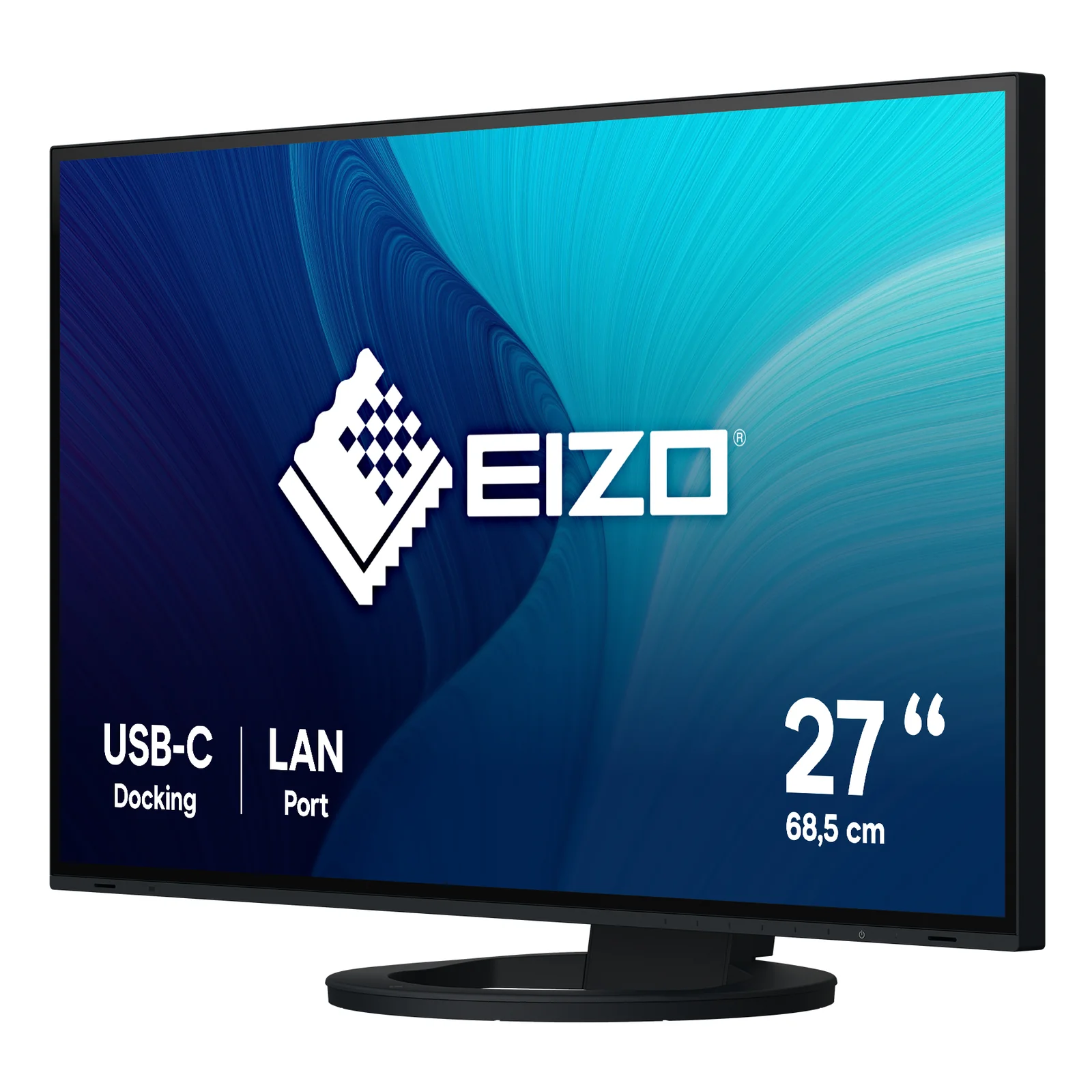 EIZO FlexScan EV2795-BK écran plat de PC 68,6 cm (27") 2560 x 1440 pixels Quad HD LCD Noir