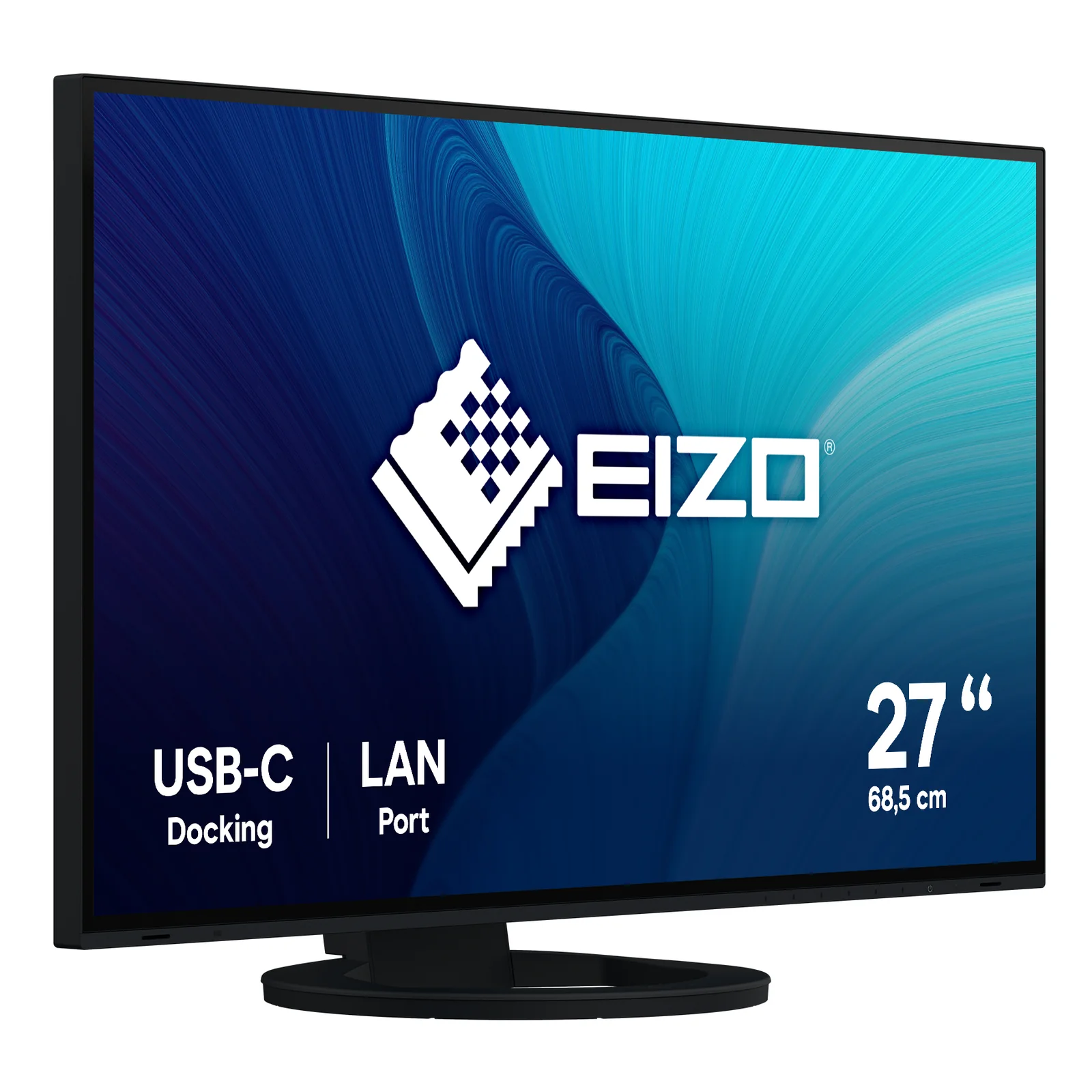 EIZO FlexScan EV2795-BK écran plat de PC 68,6 cm (27") 2560 x 1440 pixels Quad HD LCD Noir