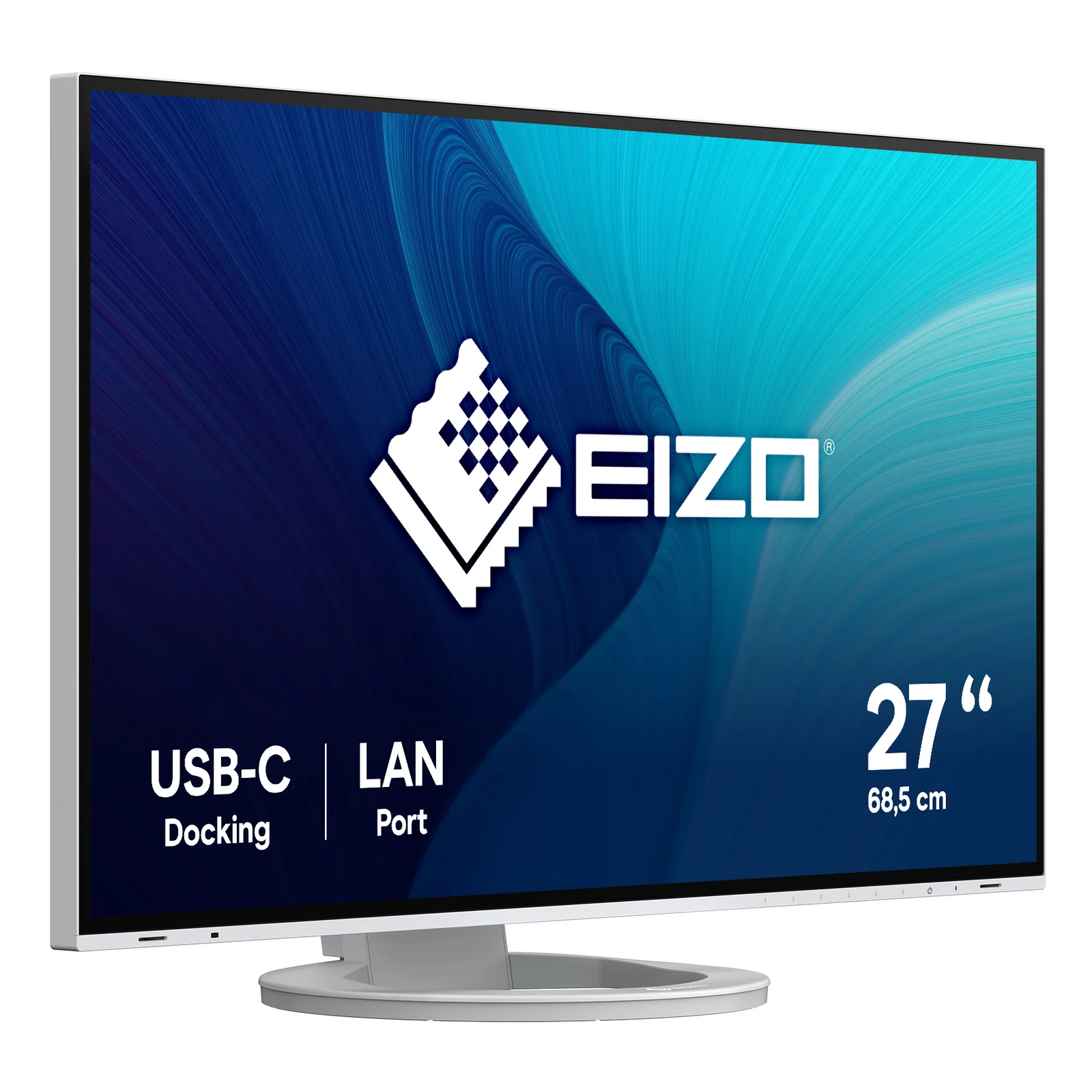 EIZO FlexScan EV2795-WT écran plat de PC 68,6 cm (27") 2560 x 1440 pixels Quad HD LCD Blanc