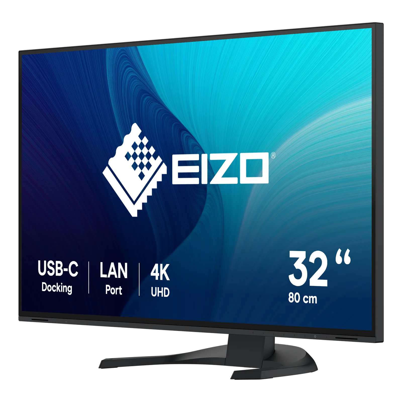 EIZO FlexScan EV3240X-BK écran plat de PC 80 cm (31.5") 3840 x 2160 pixels 4K Ultra HD LCD Noir