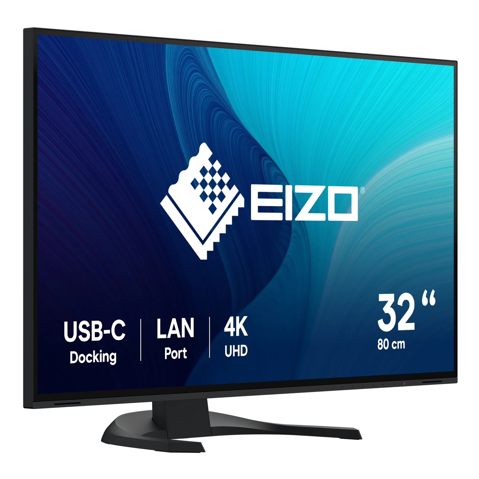 EIZO FlexScan EV3240X-BK écran plat de PC 80 cm (31.5") 3840 x 2160 pixels 4K Ultra HD LCD Noir
