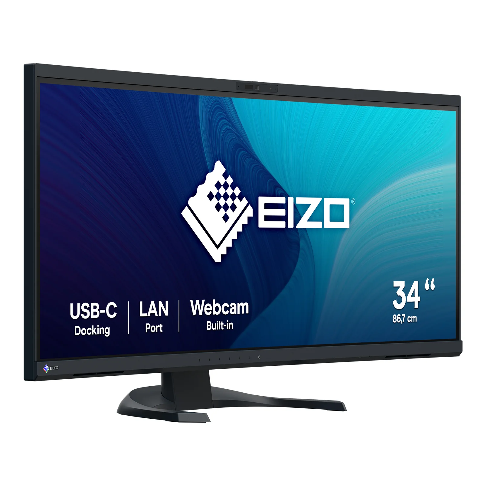 EIZO FlexScan EV3450XC-BK écran plat de PC 86,6 cm (34.1") 3440 x 1440 pixels UltraWide Quad HD LCD Noir