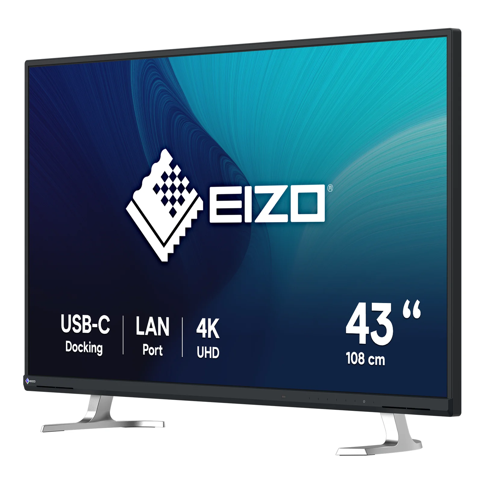 EIZO FlexScan EV4340X-BK écran plat de PC 108 cm (42.5") 3840 x 2160 pixels 4K Ultra HD LCD Noir