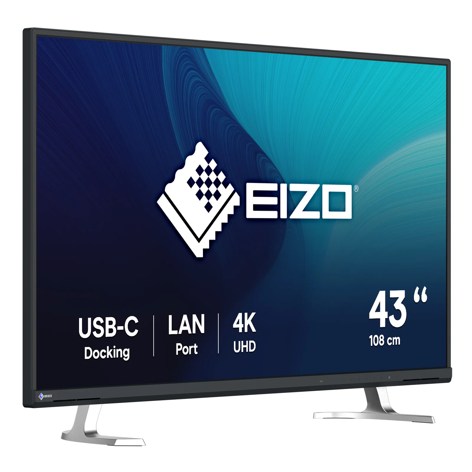 EIZO FlexScan EV4340X-BK écran plat de PC 108 cm (42.5") 3840 x 2160 pixels 4K Ultra HD LCD Noir