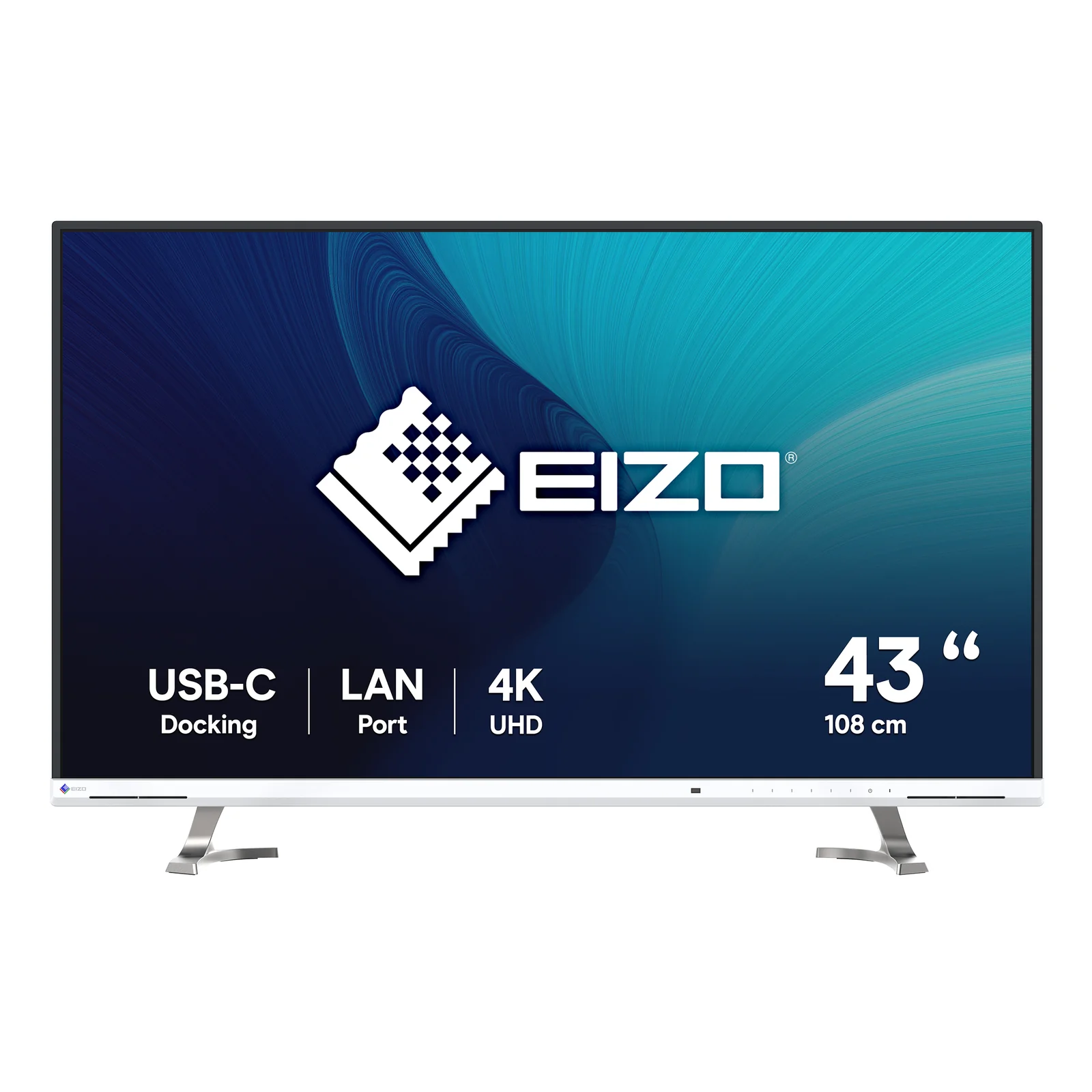 EIZO FlexScan EV4340X-WT écran plat de PC 108 cm (42.5") 3840 x 2160 pixels 4K Ultra HD LCD Blanc