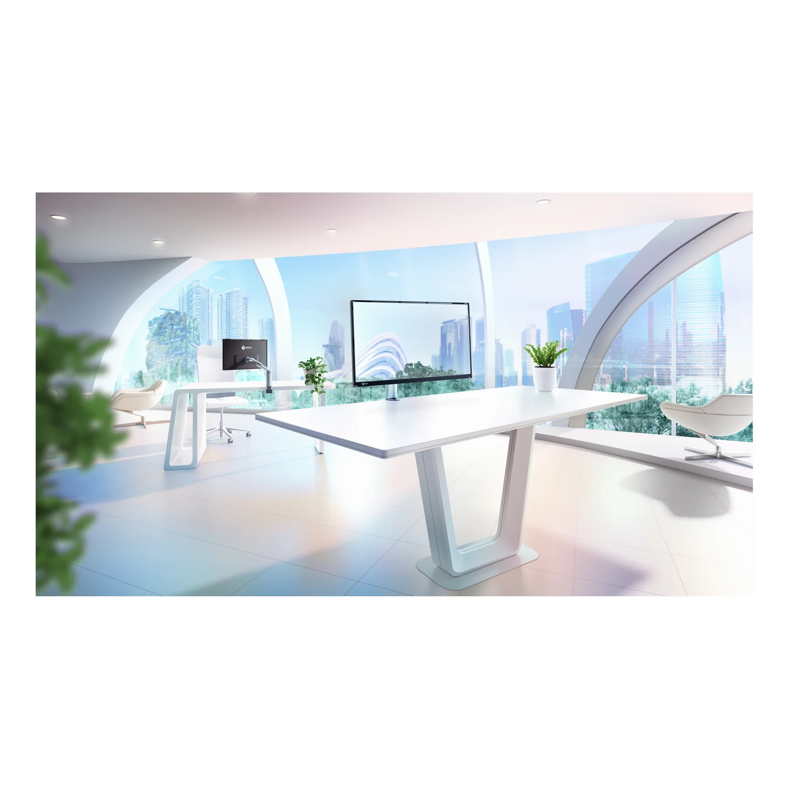 EIZO FlexScan FLT écran plat de PC 60,5 cm (23.8") 1920 x 1080 pixels Full HD LCD Noir