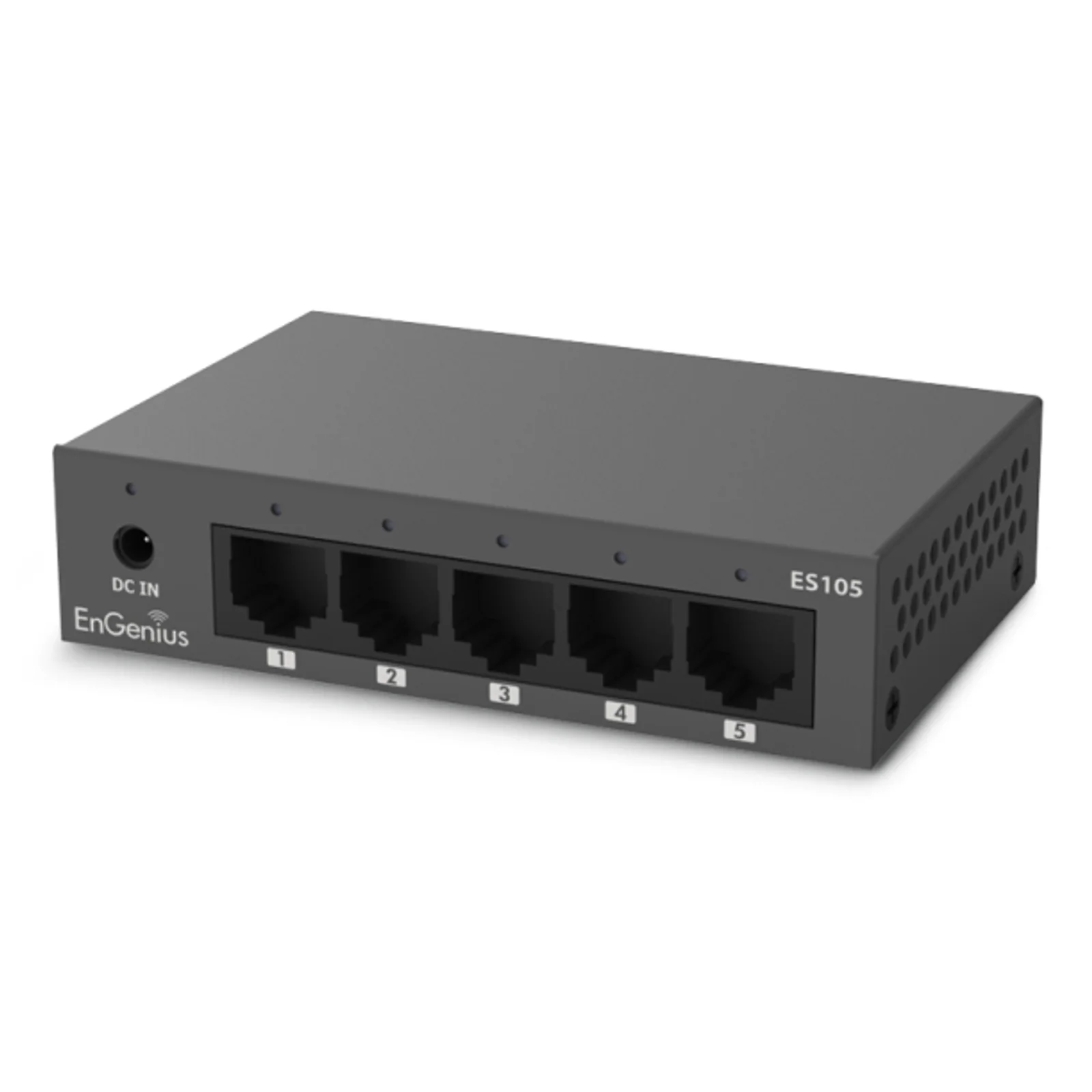 EnGenius ES105 commutateur réseau Non-géré Gigabit Ethernet (10/100/1000) Noir