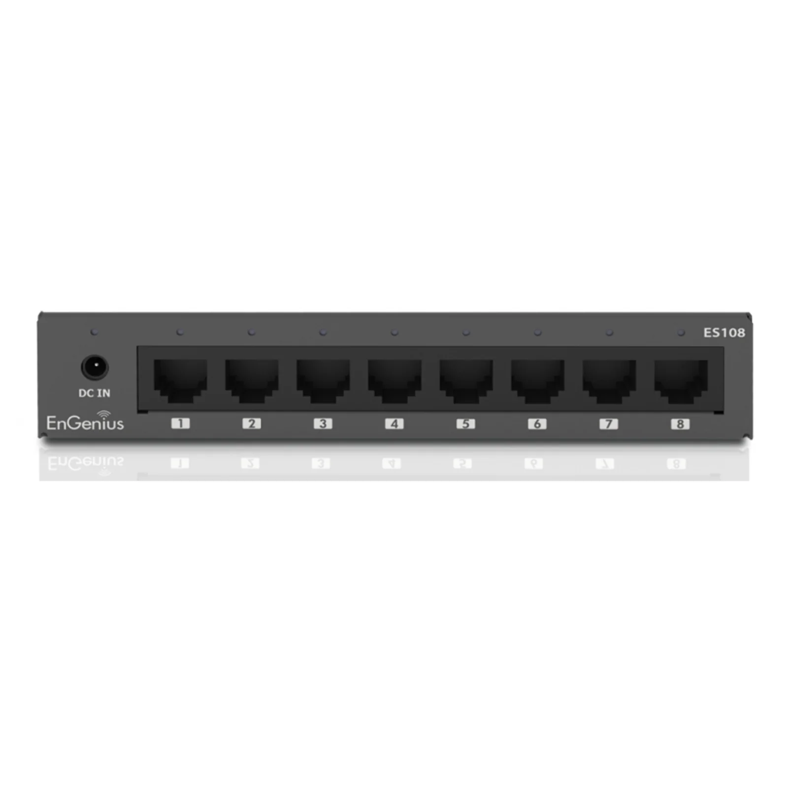 EnGenius ES108 commutateur réseau Non-géré Gigabit Ethernet (10/100/1000) Noir
