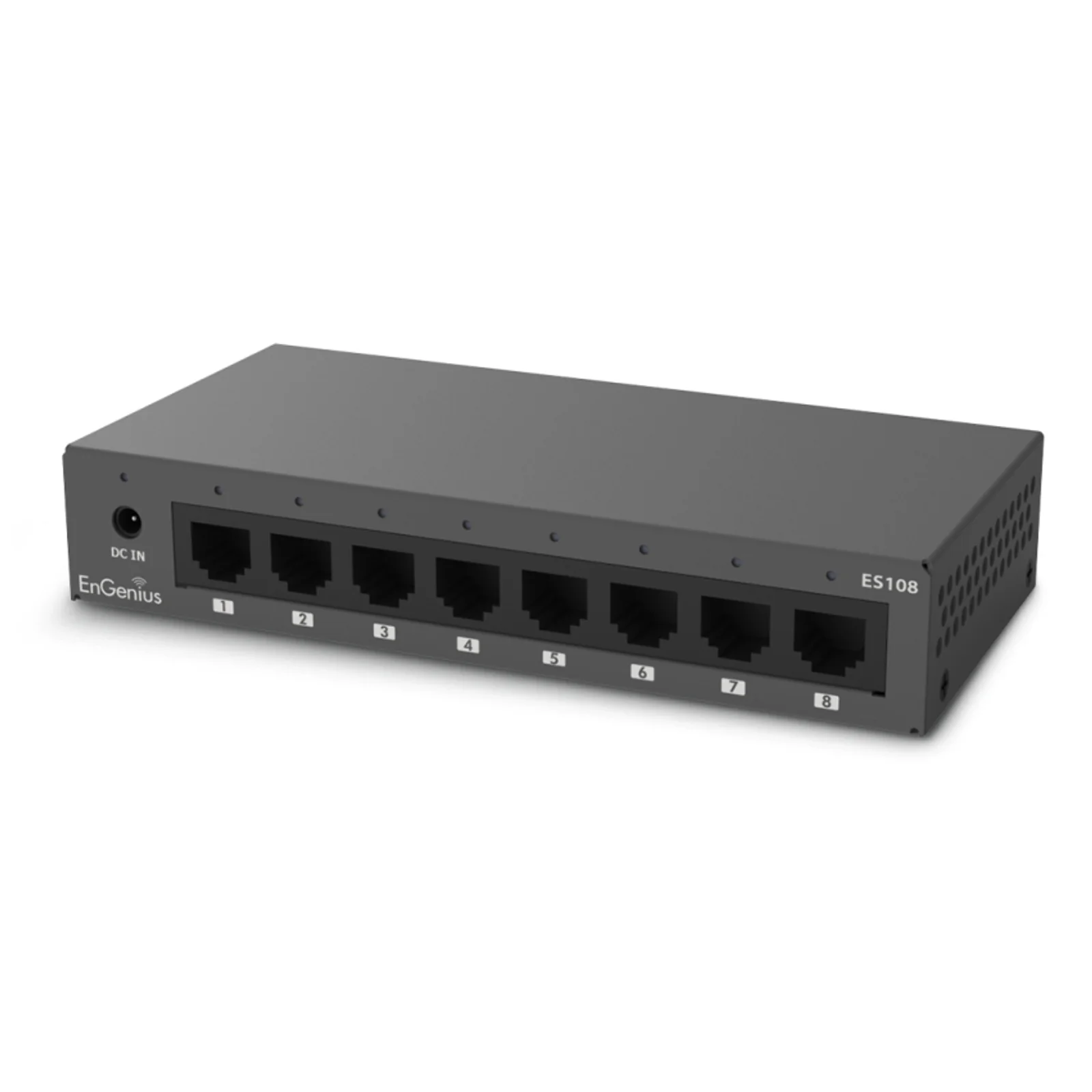 EnGenius ES108 commutateur réseau Non-géré Gigabit Ethernet (10/100/1000) Noir