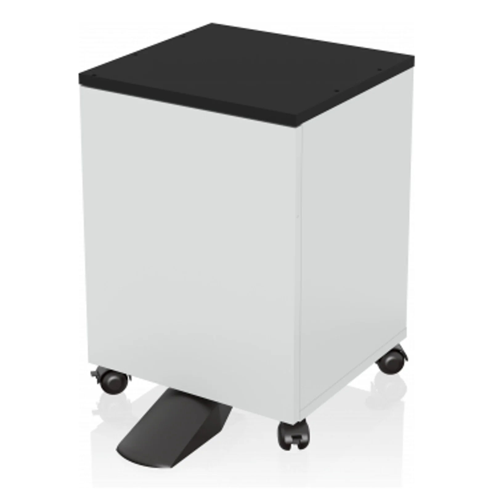 7112285 meuble d'imprimante Noir, Blanc