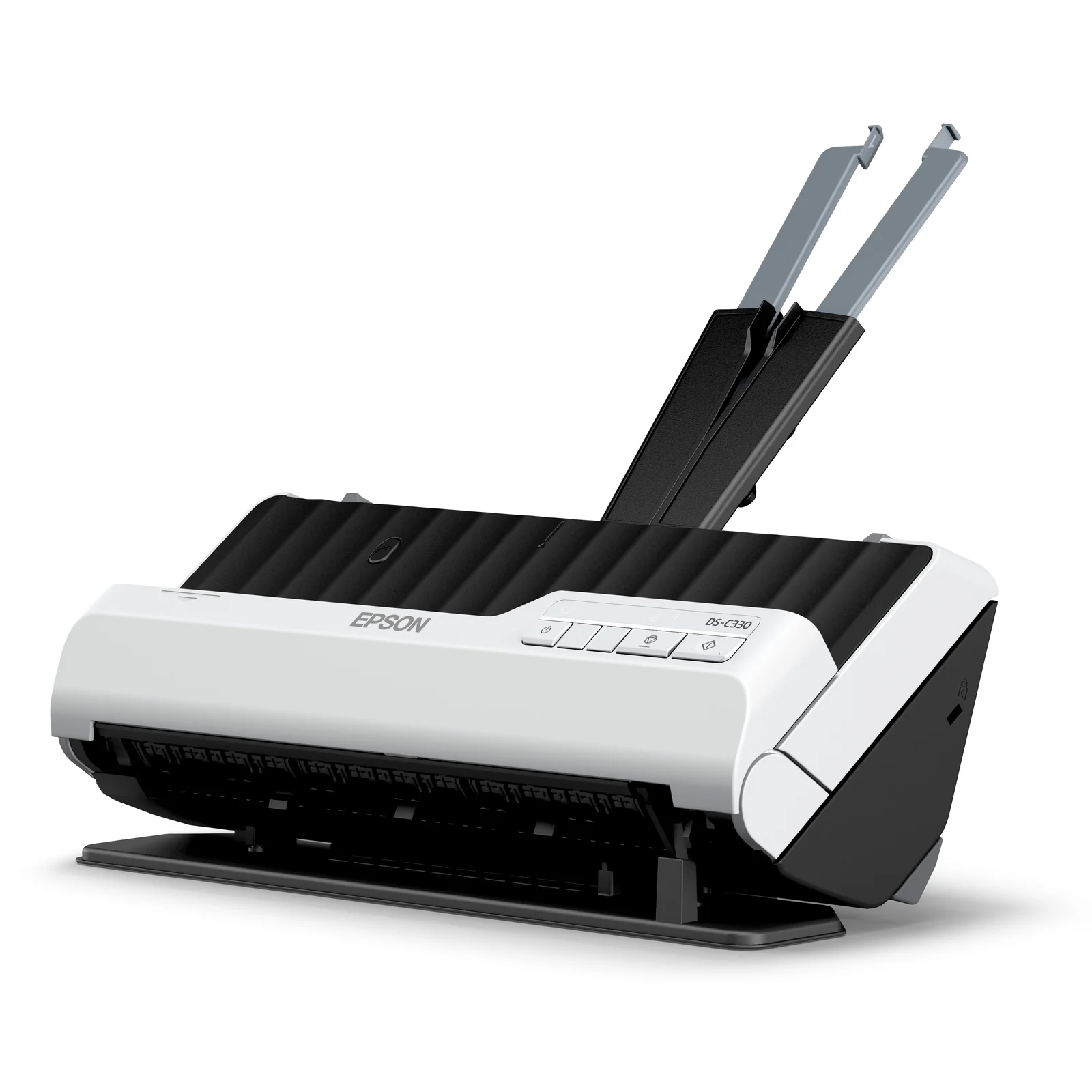 Epson DS-C330 Chargeur automatique de documents + Scanner à feuille 600 x 600 DPI A4 Noir, Blanc
