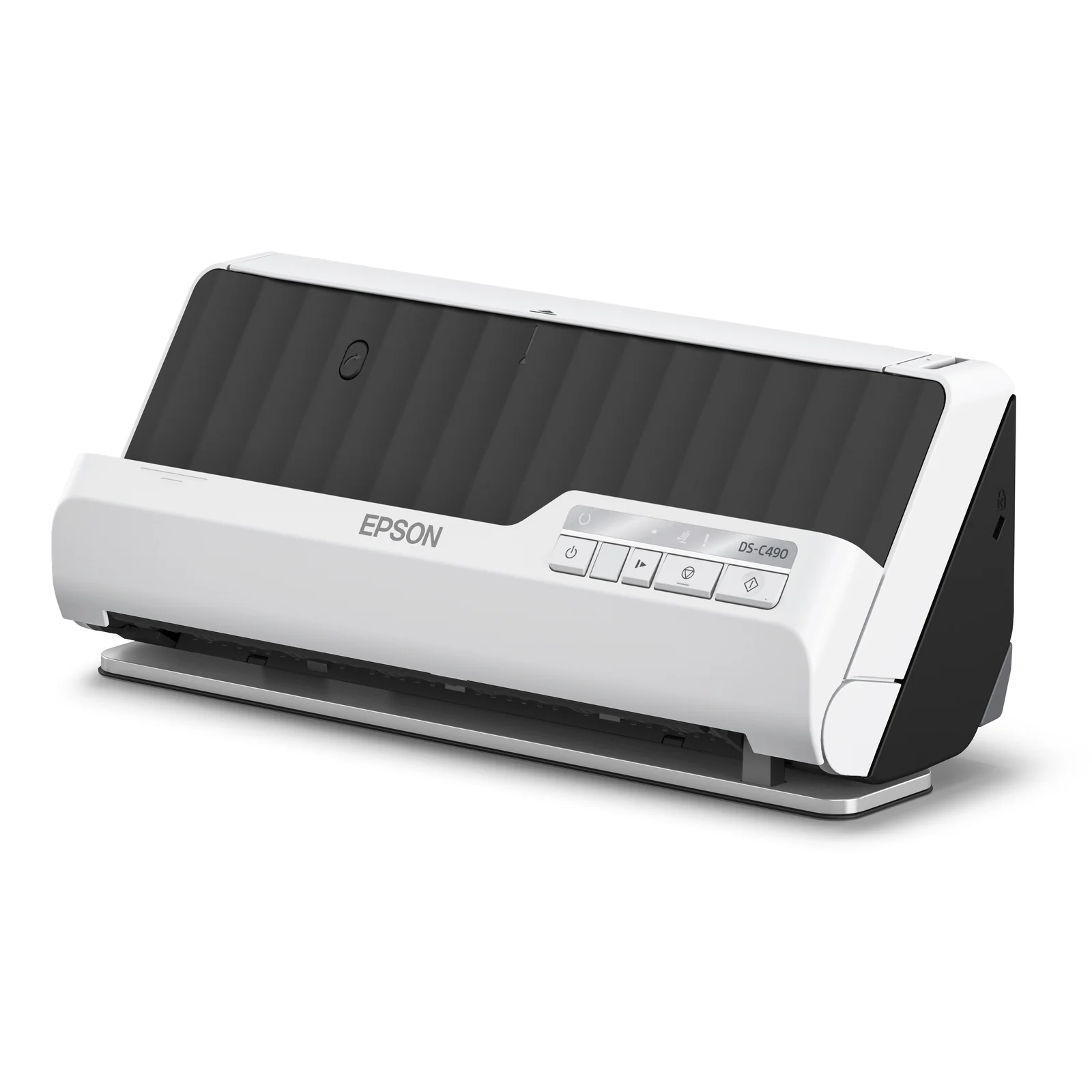 Epson DS-C490 Chargeur automatique de documents + Scanner à feuille 600 x 600 DPI A4 Noir, Blanc
